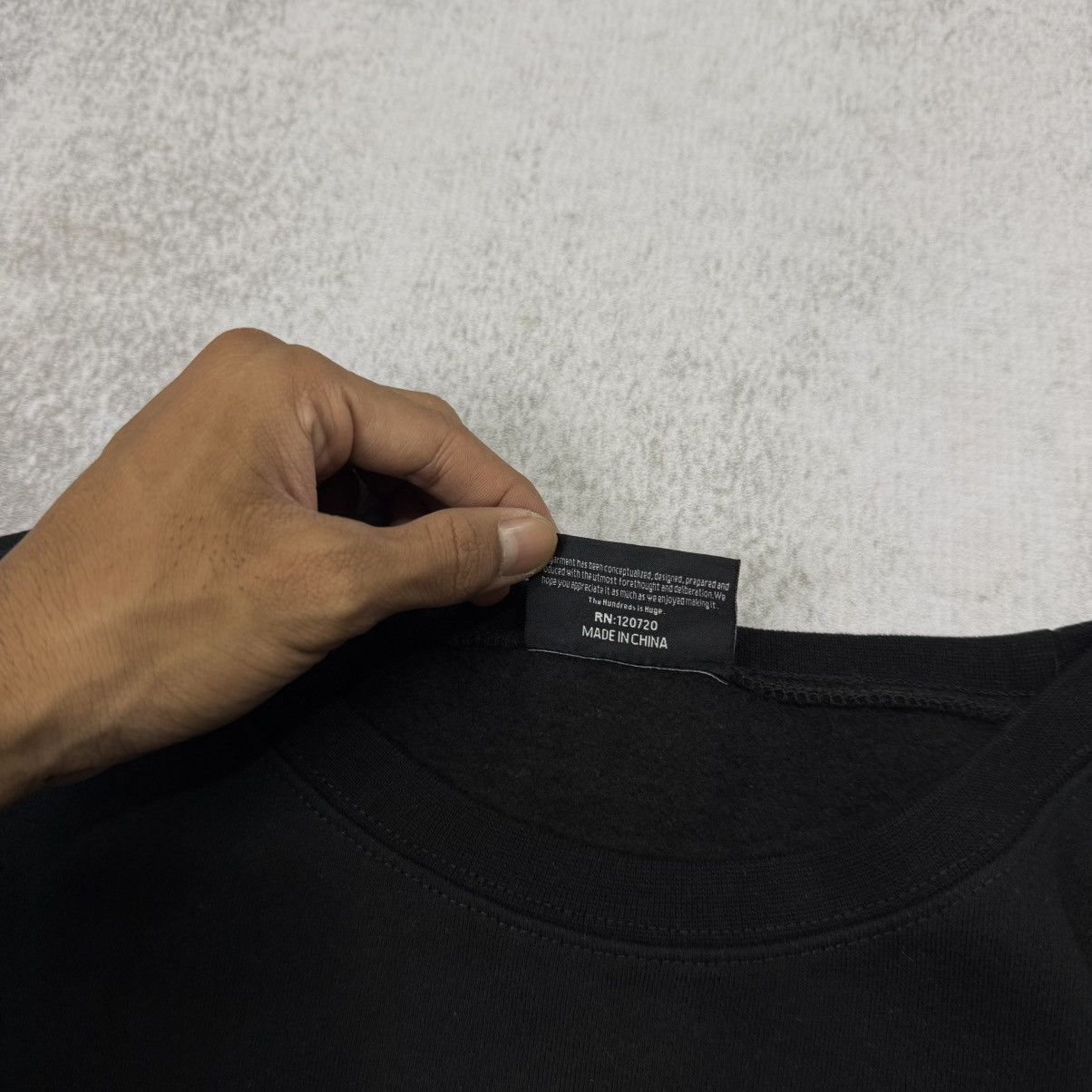 The Hundreds The Hundreds x Champion black sweatshirt Size US S / EU 44-46 / 1 - 6 Thumbnail