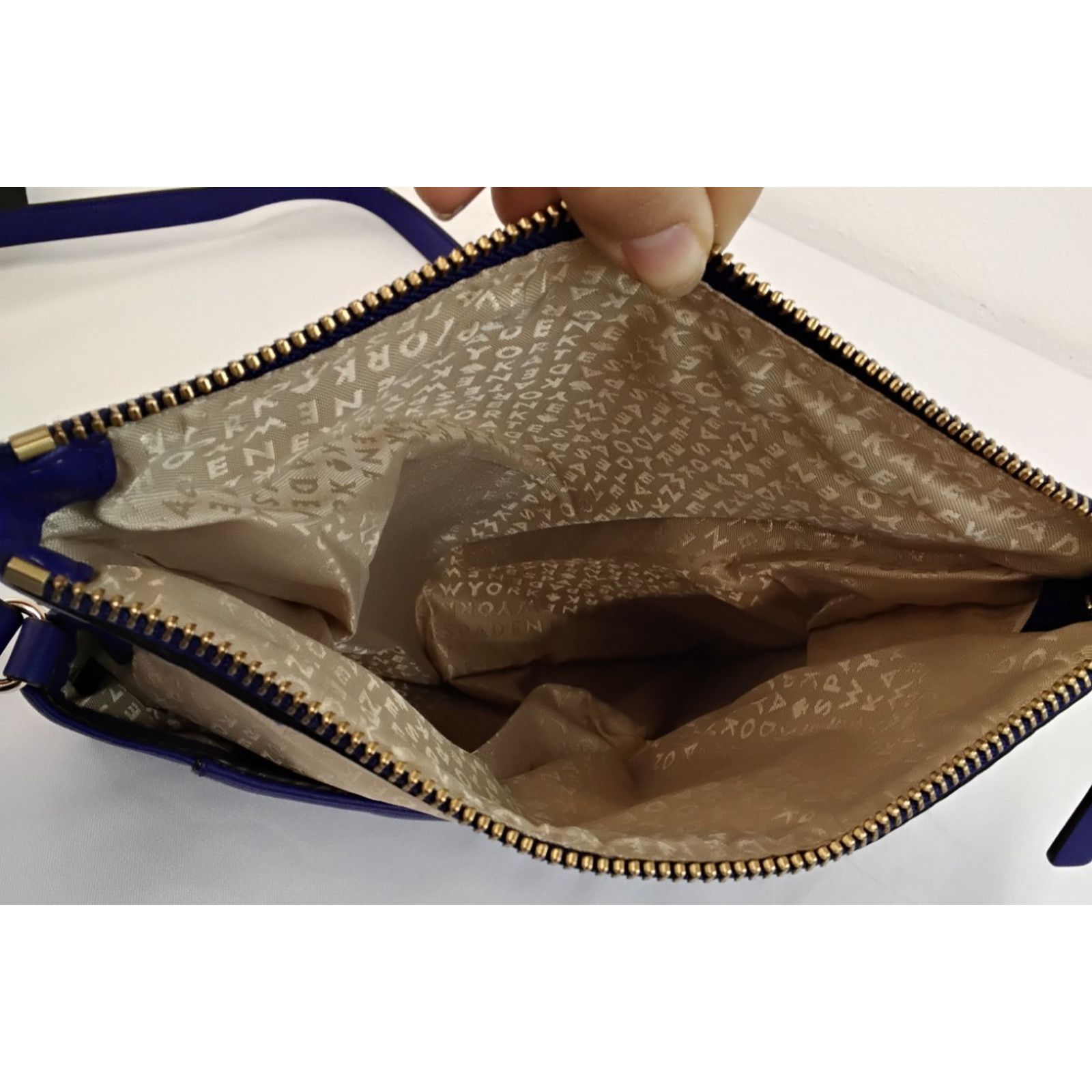 Kate Spade Kate Spade Fremont Place Julian Leather Crossbody Royal Blue Size ONE SIZE - 10 Thumbnail