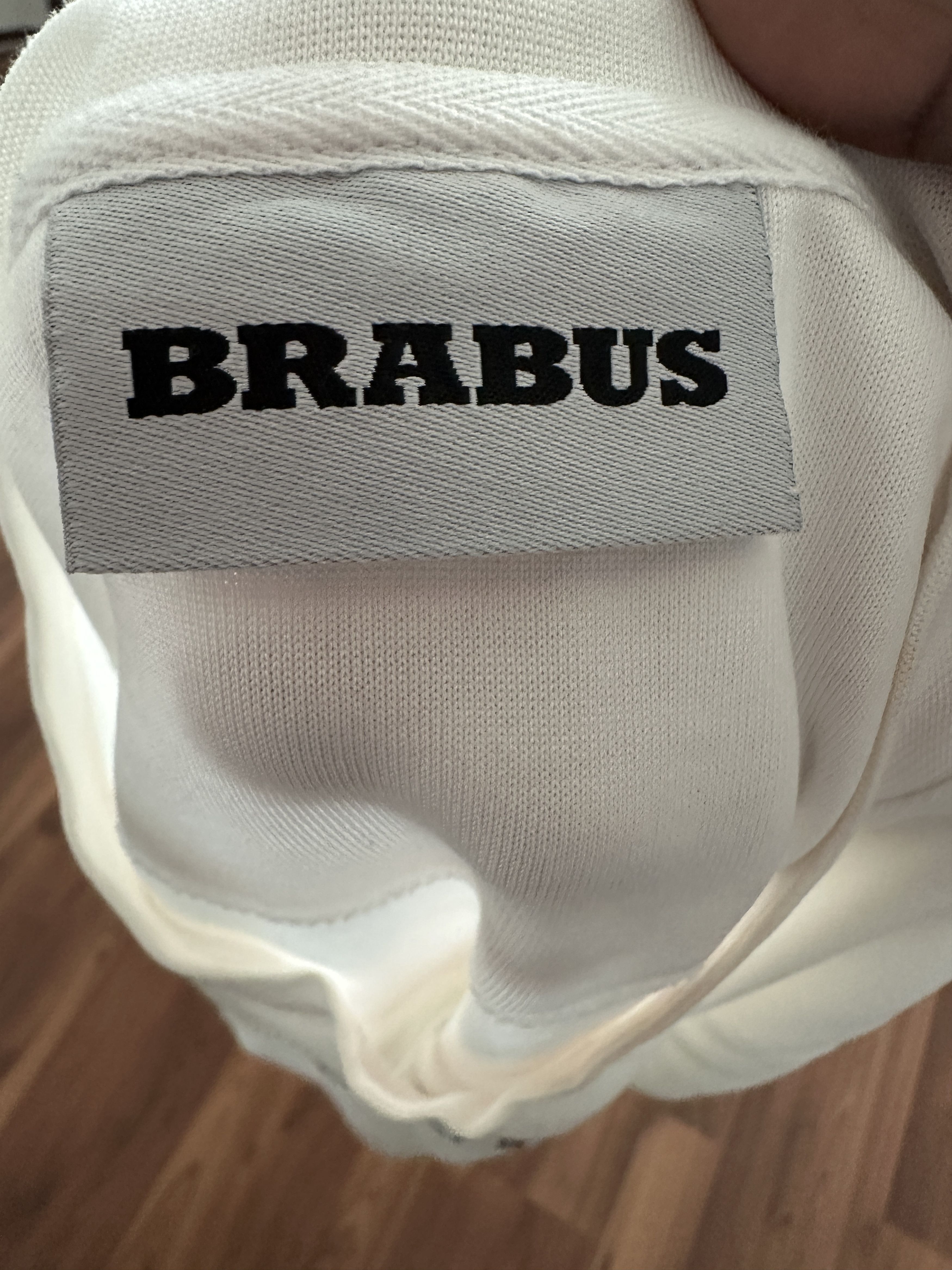 Mercedes-Benz BRABUS White Logo Shirt Size US M / EU 48-50 / 2 - 6 Thumbnail