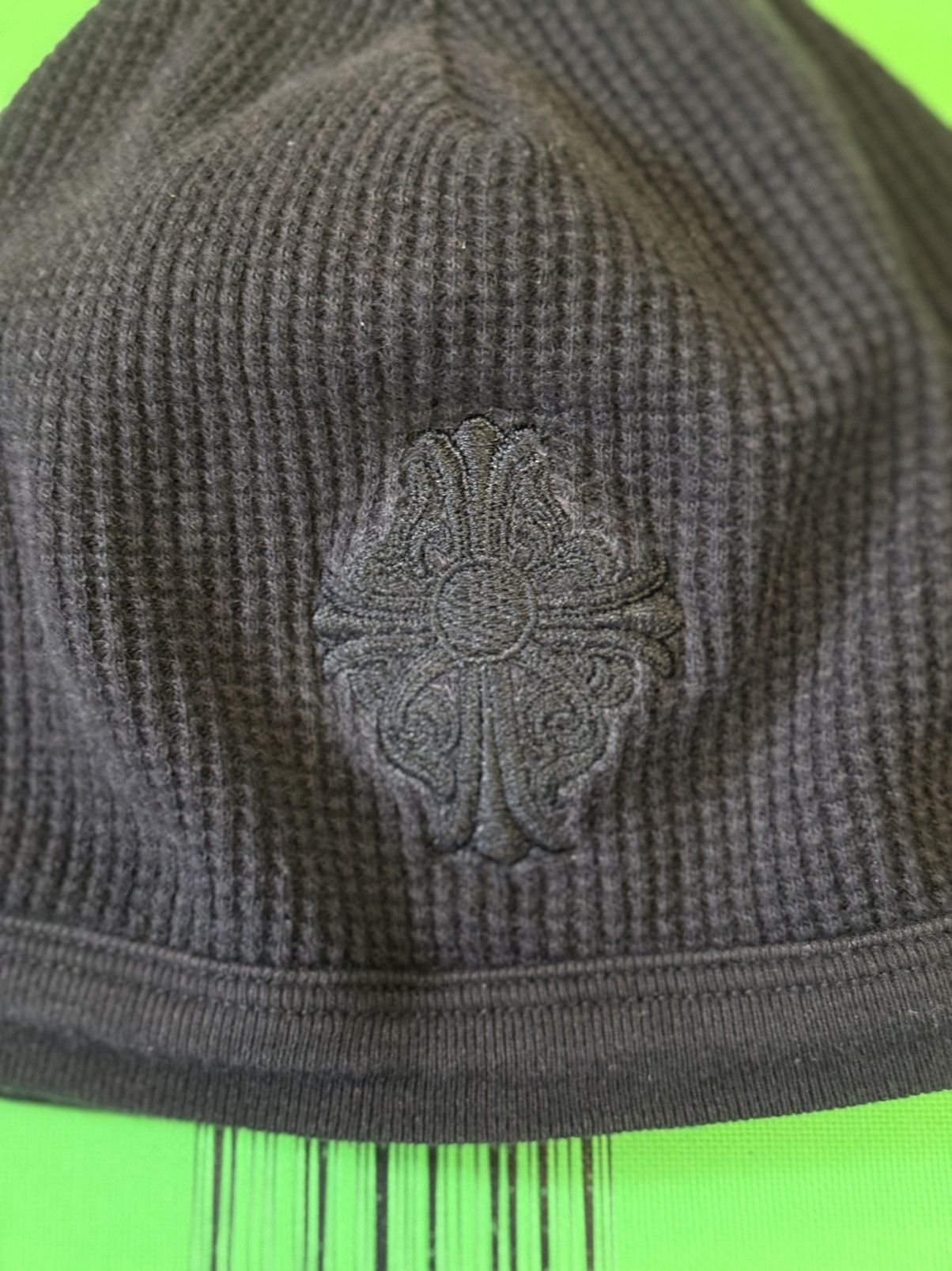 Chrome Hearts Chrome Hearts Black Thermal Beanie Hat RARE Exlusive 🧼 Size ONE SIZE - 7 Thumbnail