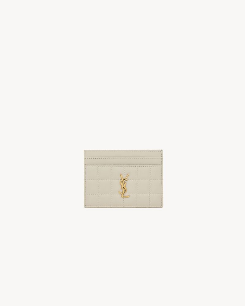 Saint Laurent Paris o1b1hav111125 Size: OS / Cassandre Matelasse Card Case Size ONE SIZE - 1 Thumbnail
