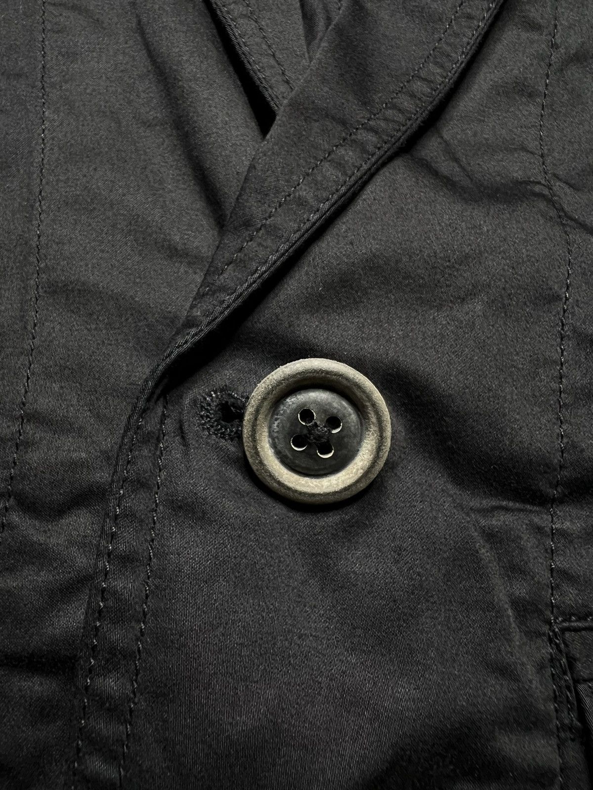 Ann Demeulemeester Ann Demeuelemeester Single Button Elastic Cotton Blazer Size US S / EU 44-46 / 1 - 6 Thumbnail
