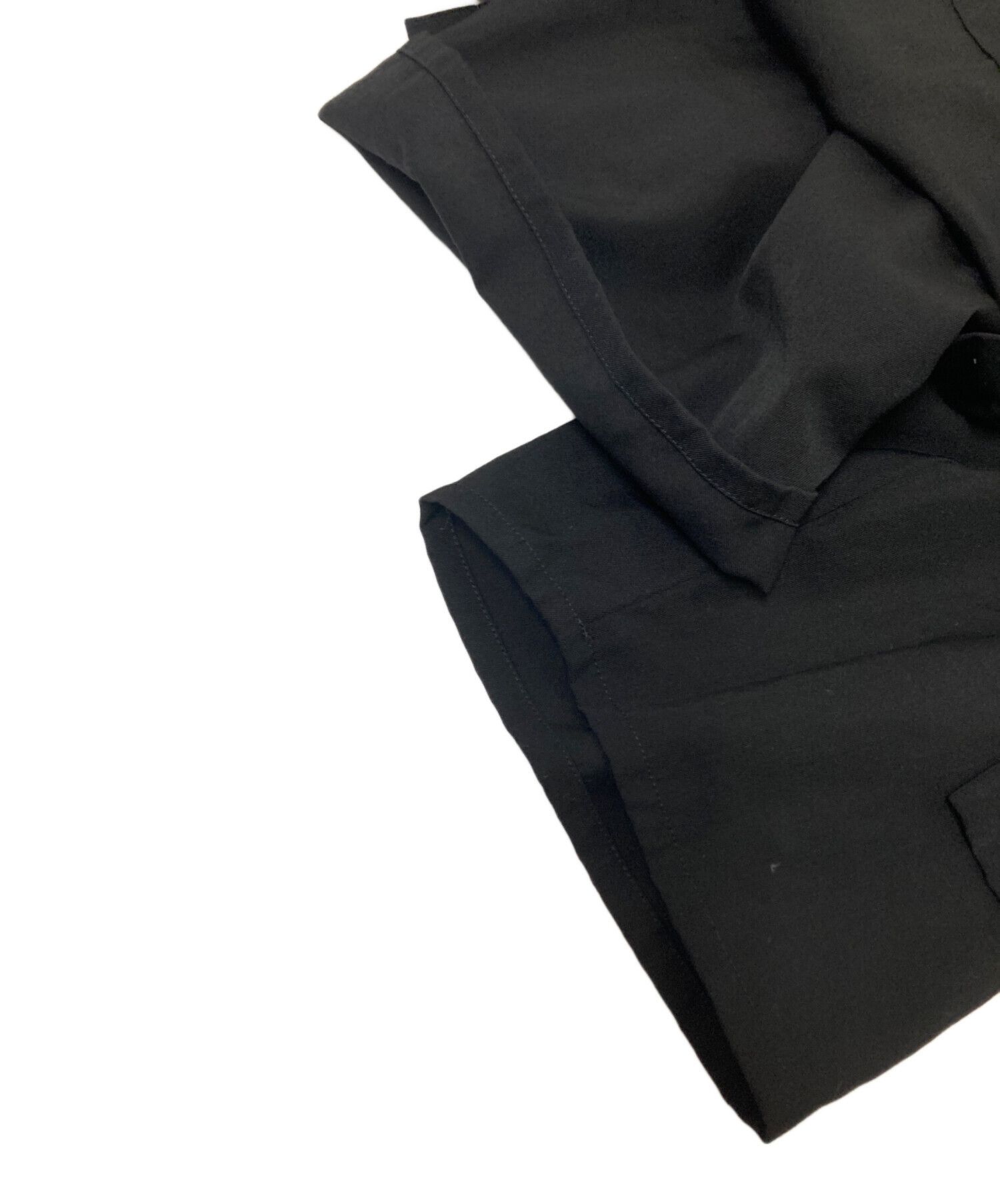 Yohji Yamamoto Yohji Yamamoto pour homme Wrinkled Gabardine Wrap Pants Size US 36 / EU 52 - 4 Thumbnail