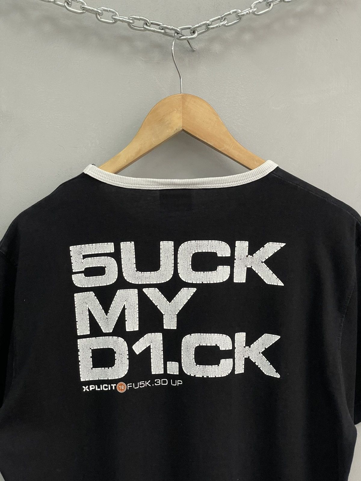 Vintage Rare suck my dick fishbone rap t shirt y2k hype Size US XL / EU 56 / 4 - 11 Thumbnail