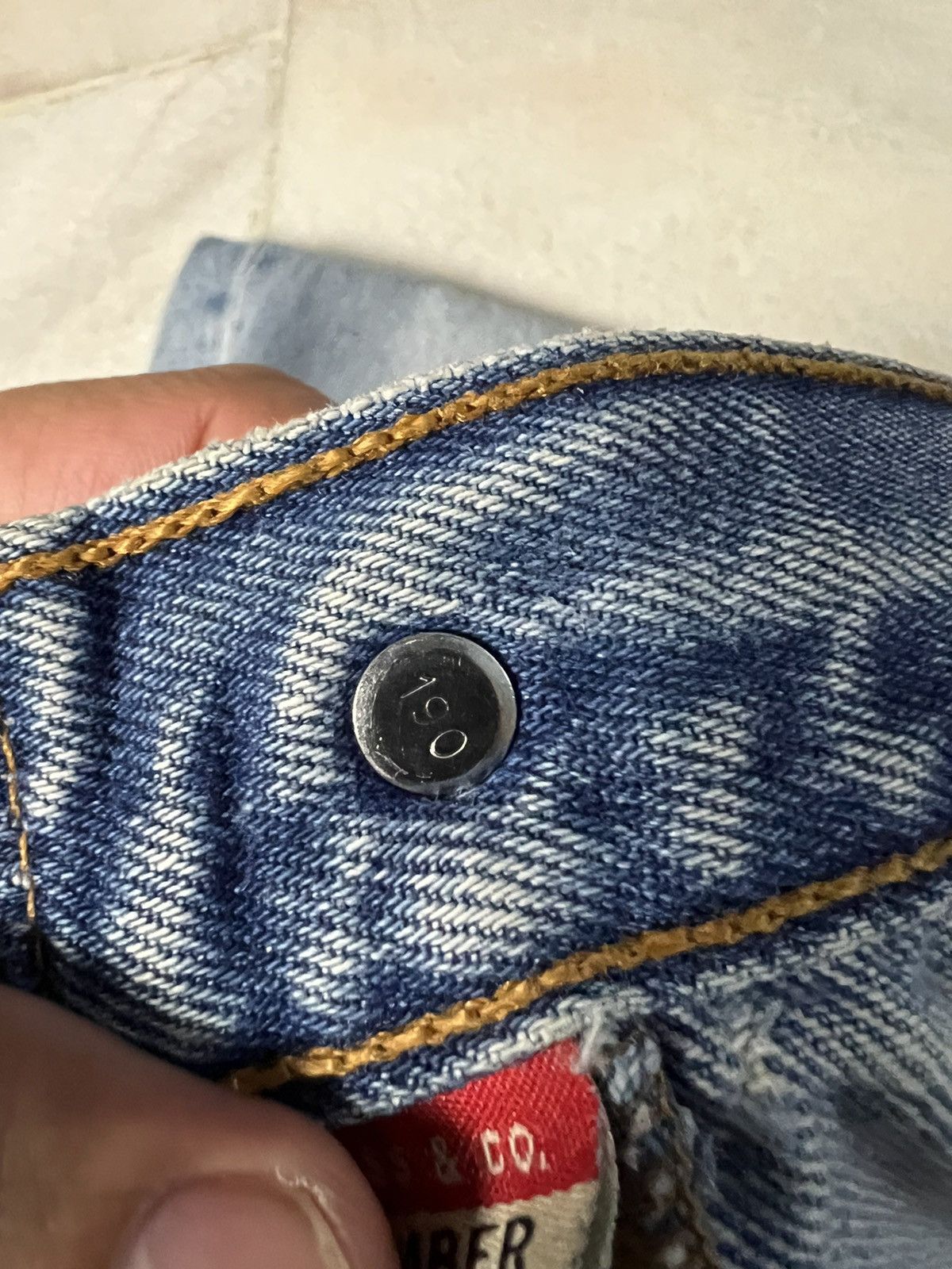 Levi's 💥LIMITED EDITION💥VINTAGE 90’S LEVIS 501XX DISTRESSED JEANS Size US 34 / EU 50 - 16 Thumbnail