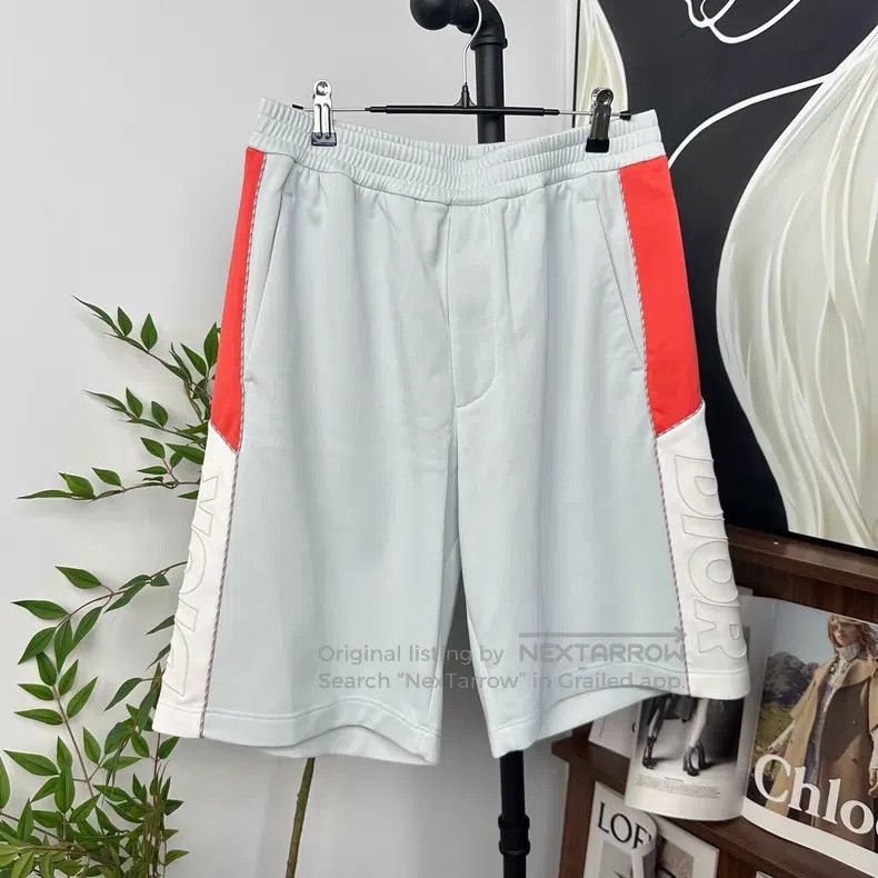 Dior Dior Size S Stitching mesh casual sports shorts Size US 31 - 1 Thumbnail