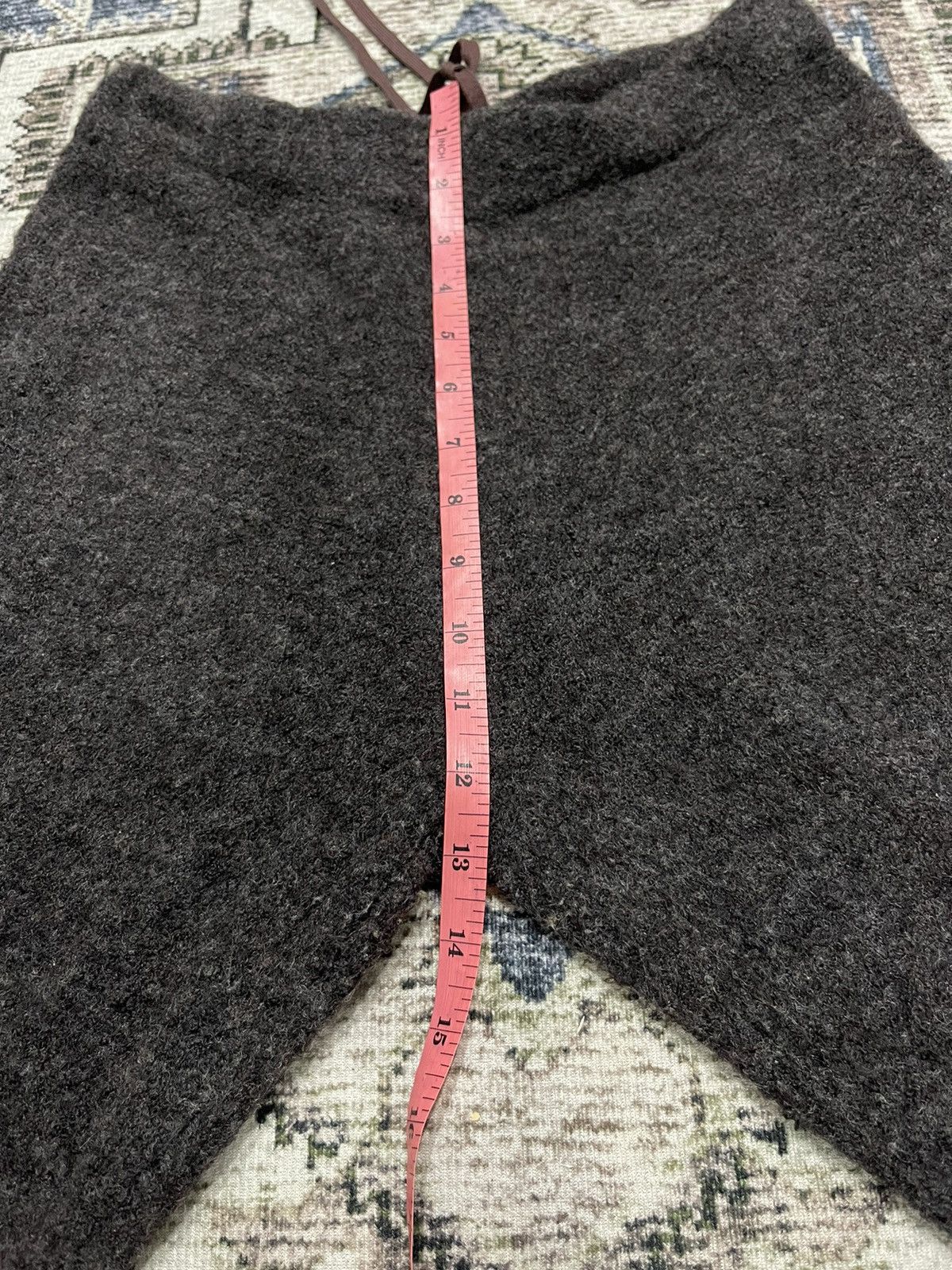 Y's YOHJI YAMAMOTO Y’s for living Flared Mohair Pants Size US 30 / EU 46 - 13 Thumbnail