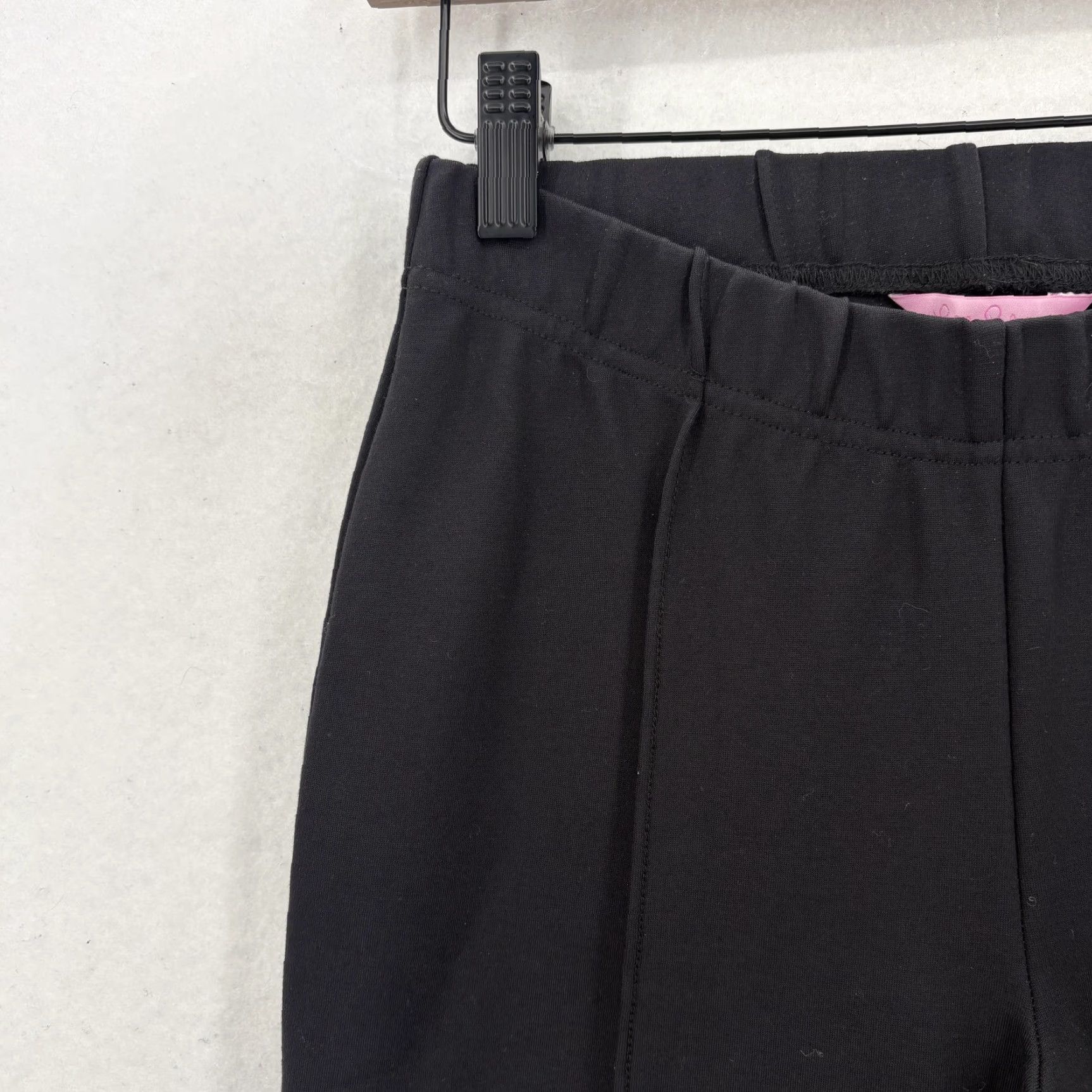 Lilly Pulitzer Lilly Pulitzer Womens Small Black High Rise Ponte Leggings Ankle Stretch Nylon Spandex Size 28" / US 6 / IT 42 - 3 Thumbnail