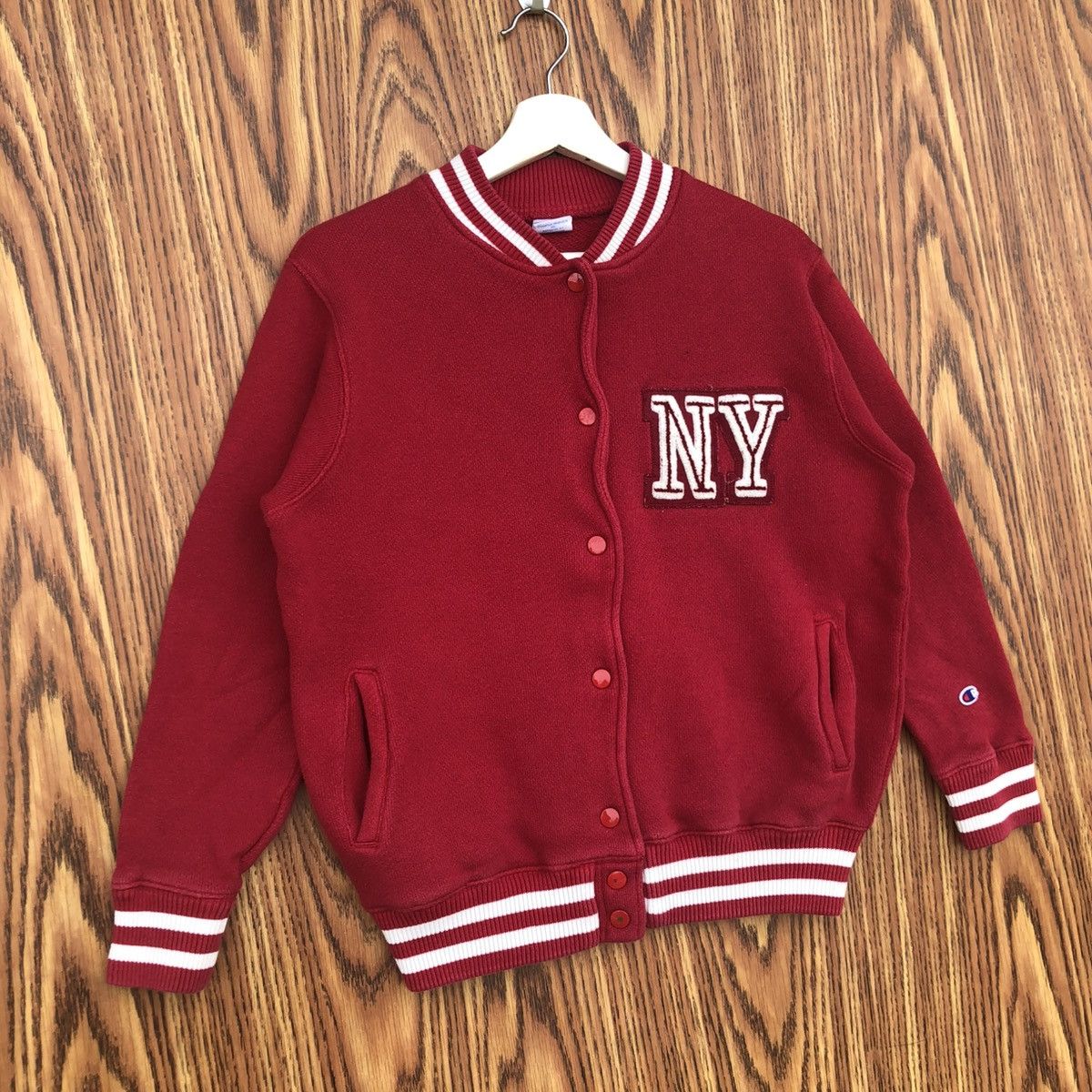 Champion Vintage Y2K Champion Varsity Jacket Size M / US 6-8 / IT 42-44 - 2 Thumbnail
