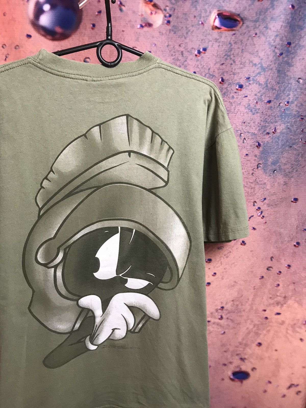 Vintage Vintage 90s Marvin The Martian looney tunes movie tee Size US L / EU 52-54 / 3 - 1 Thumbnail
