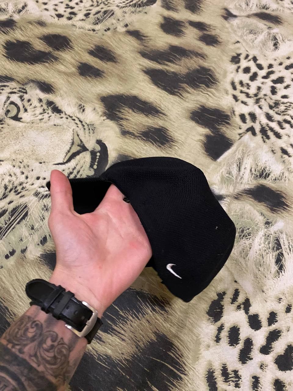 Nike × Vintage Nike 90s Vintage Hat Cap Swoosh Streetwear Hype Size ONE SIZE - 8 Thumbnail