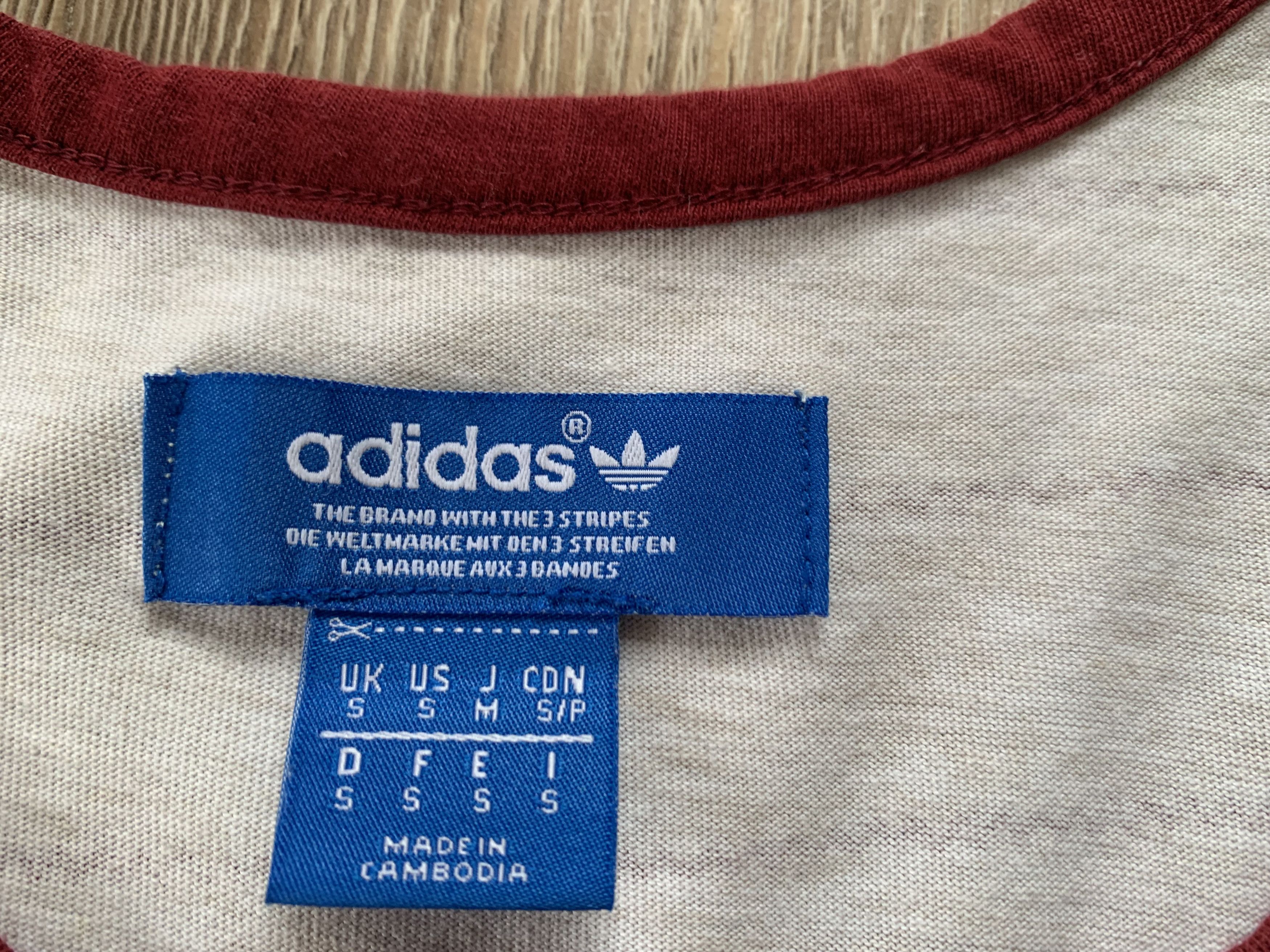Adidas Adidas Originals Cotton Stripe Sleeveless T-Shirt Size US S / EU 44-46 / 1 - 6 Thumbnail