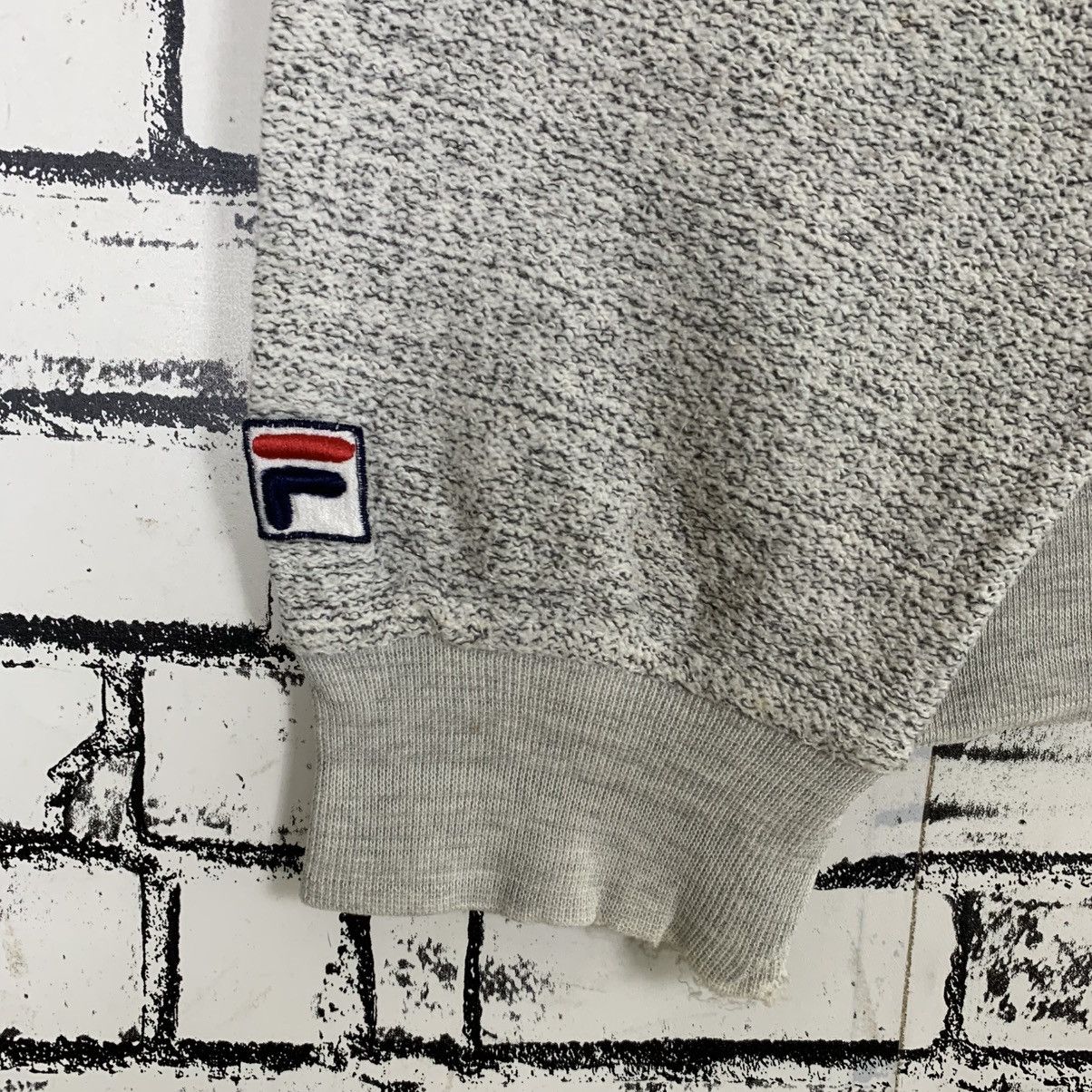 Designer × Fila × Vintage Vintage Fila Sweatshirt Small Logo Embroidered Fila Crewneck Size US L / EU 52-54 / 3 - 10 Thumbnail