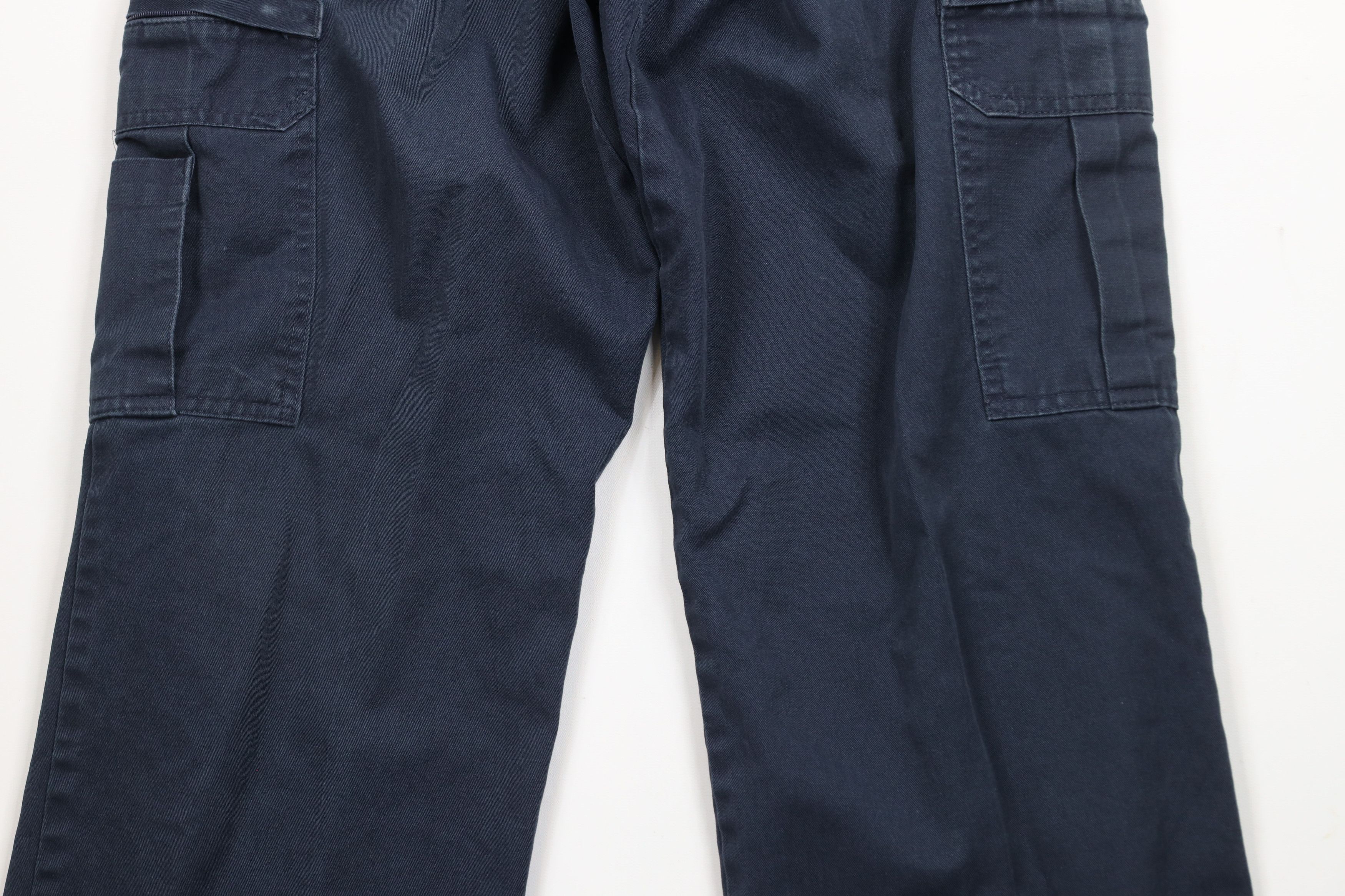 Dickies × Vintage Vintage 90s Dickies Wide Leg Cargo Workwear Mechanic Pants Size US 32 / EU 48 - 15 Thumbnail