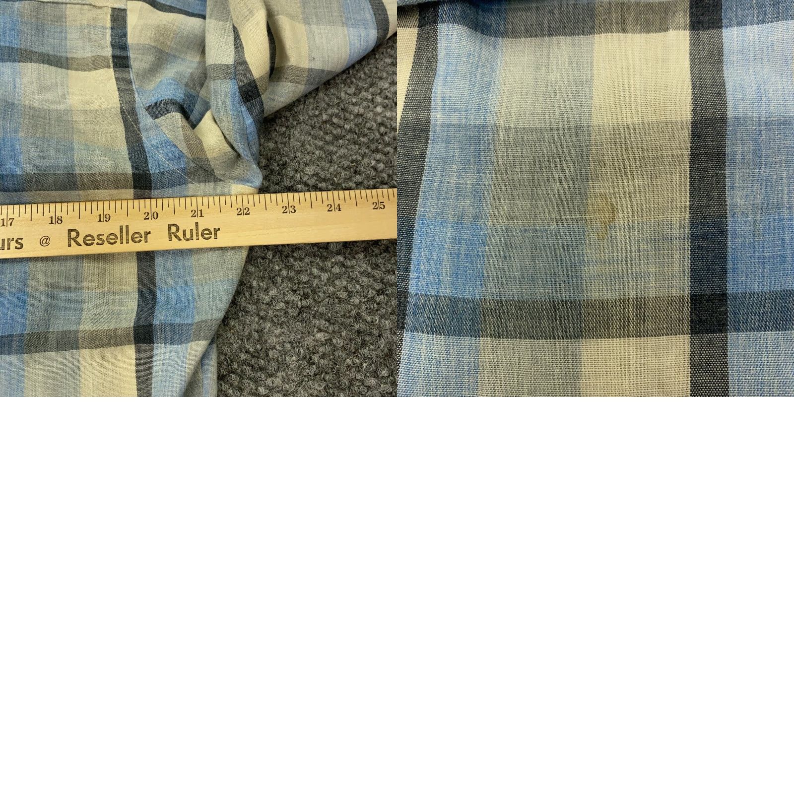 Wrangler Wrangler Mens Shirt VTG Size 15 1/2 Blue Plaid Pearl Snap Cowboy Size US M / EU 48-50 / 2 - 8 Thumbnail