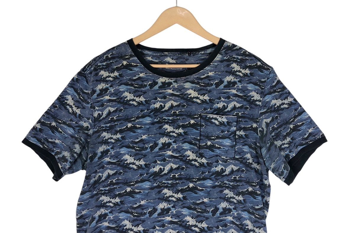 Barbour Barbour White Mountaineering Wave Camo T shirt Size US L / EU 52-54 / 3 - 3 Thumbnail