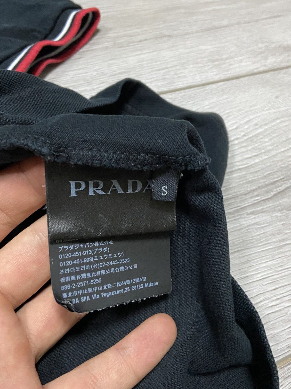Prada Prada red tab vintage polo Size US S / EU 44-46 / 1 - 5 Thumbnail