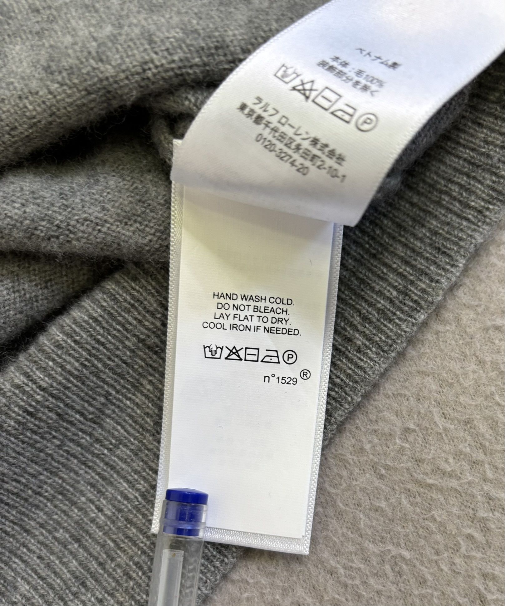 Polo Ralph Lauren Polo Ralph Lauren 100% Wool Gray Sweater Medium Size US M / EU 48-50 / 2 - 18 Thumbnail