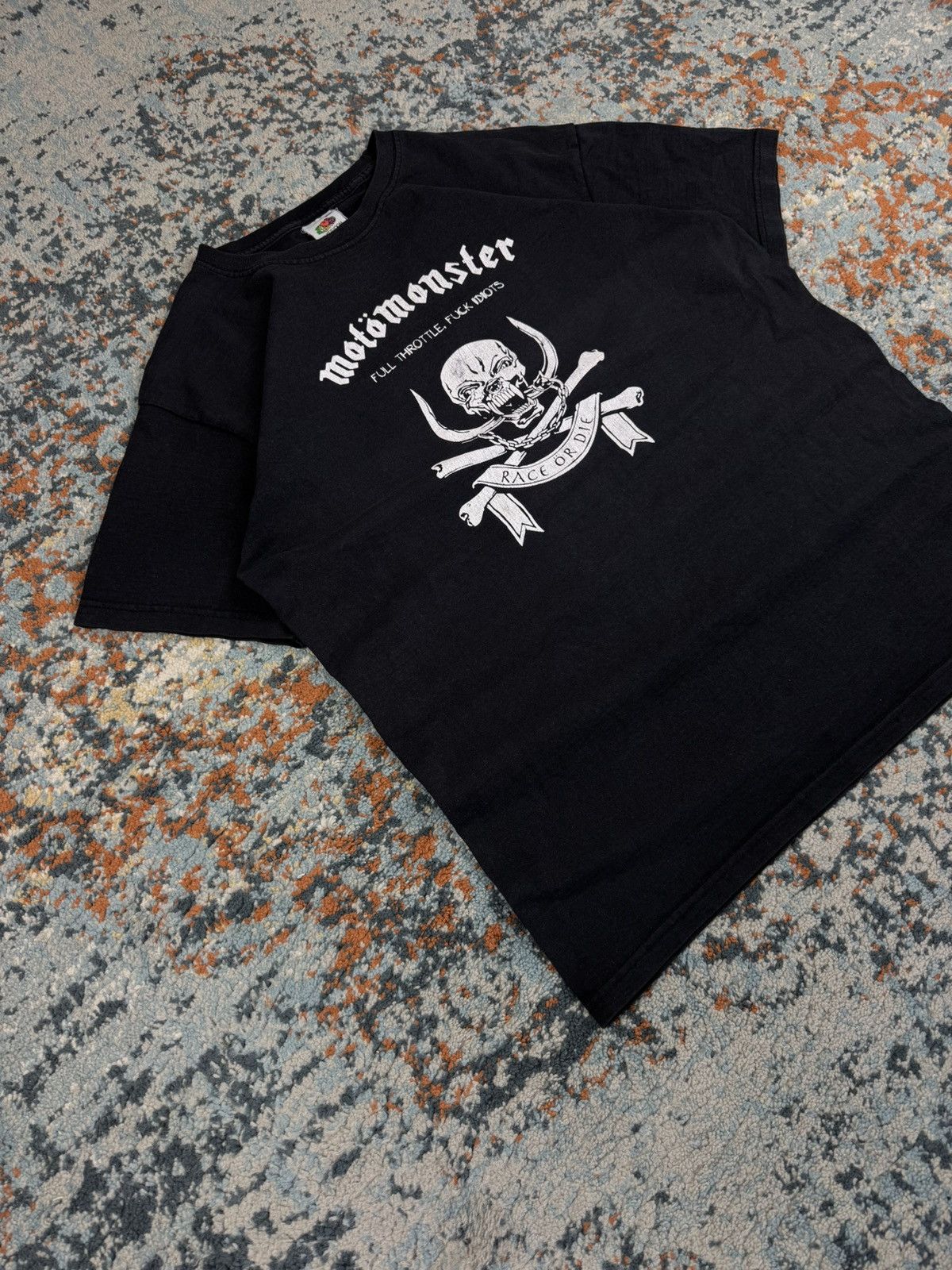 Vintage Vintage 00s Motomonster motorcycle chopper motorhead racing Size US M / EU 48-50 / 2 - 2 Thumbnail