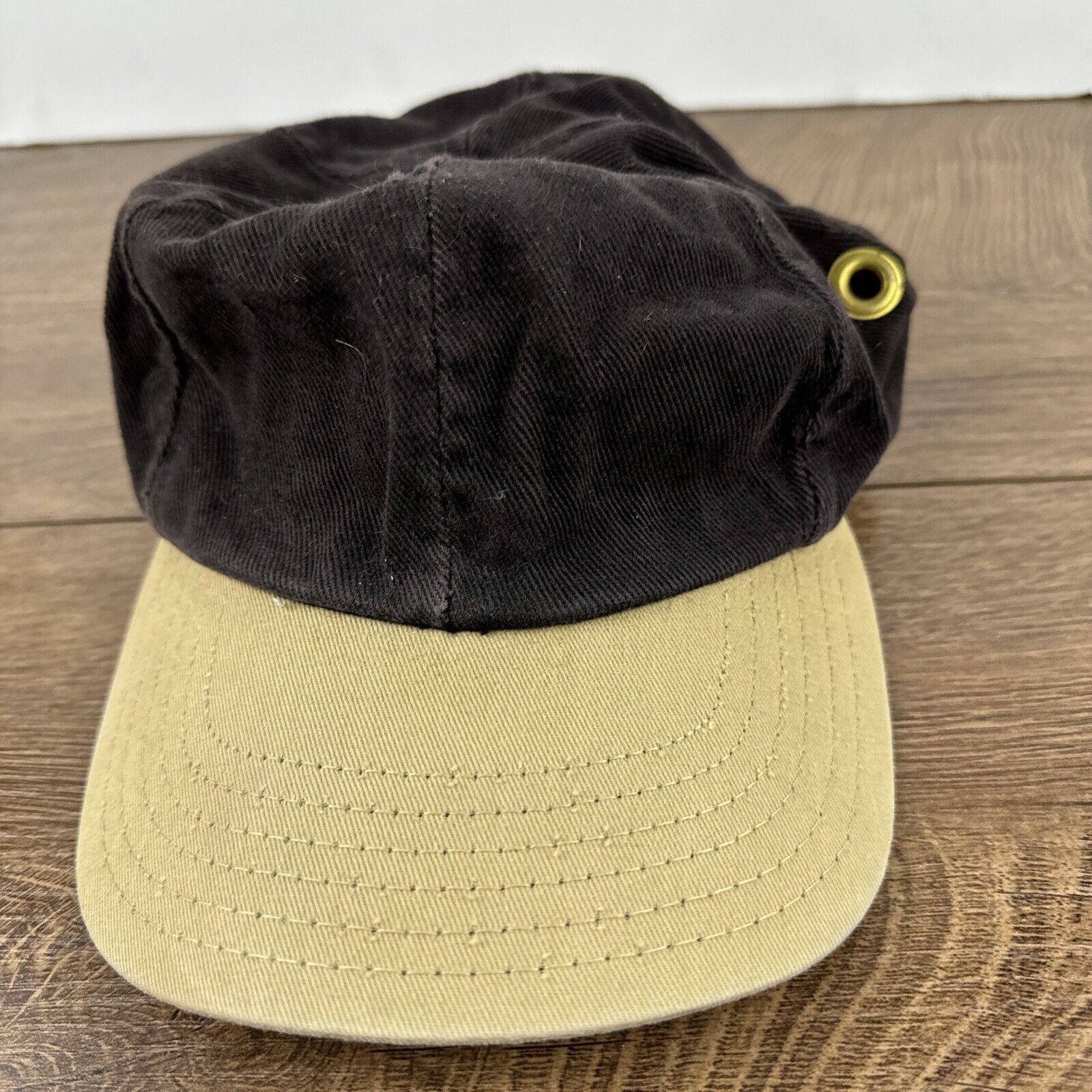 Other Brown Baseball Hat Tan Brown Hat Adjustable Adult Size Hat C Size ONE SIZE - 6 Thumbnail