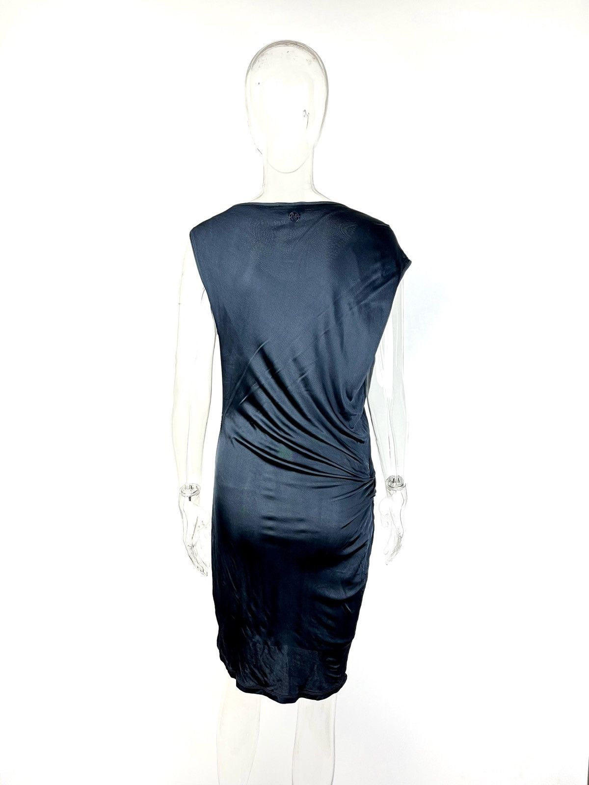 Armani Armani Jeans viskose midi dress made in Italy Size L / US 10 / IT 46 - 3 Thumbnail