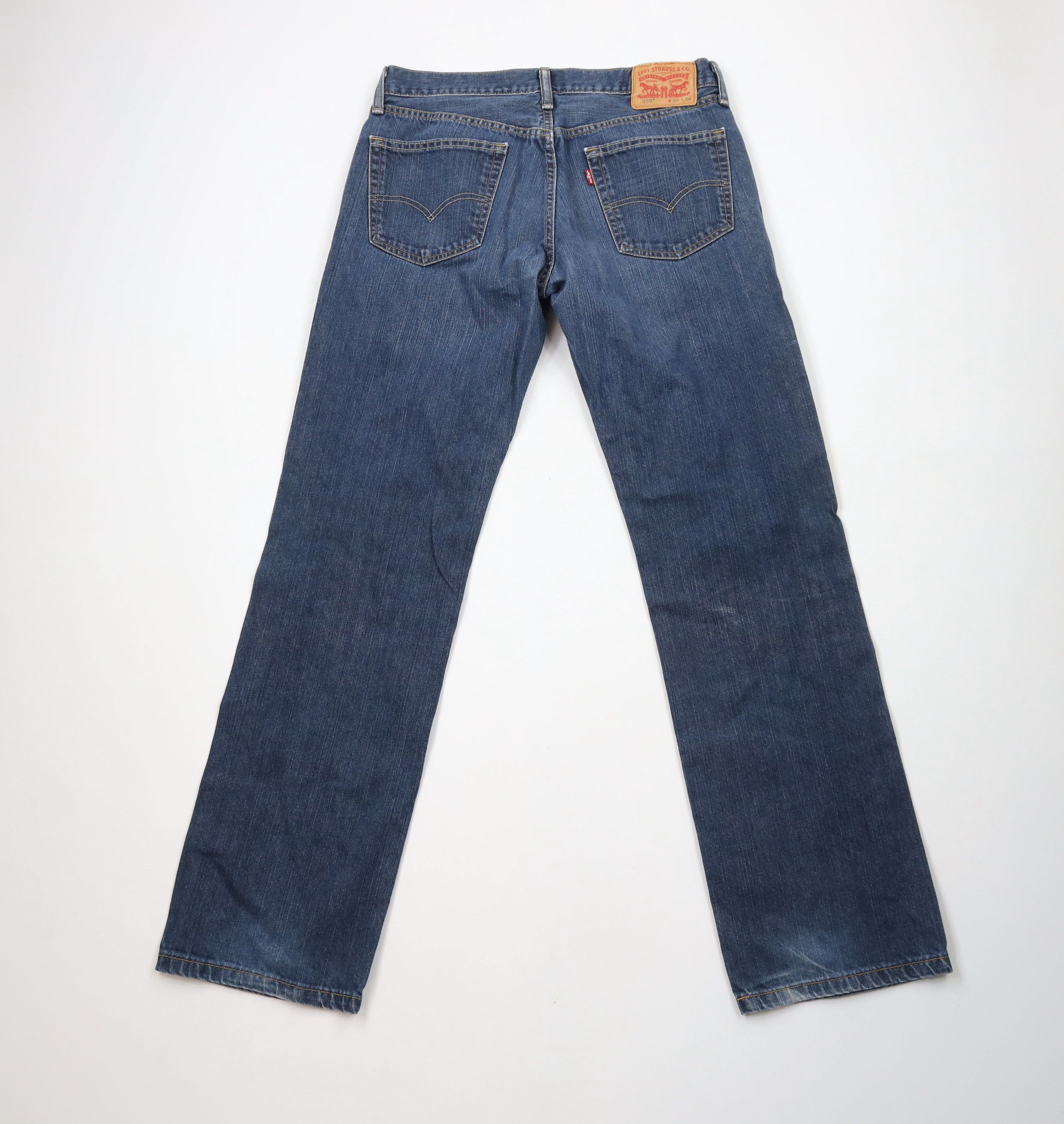 Levi's × Vintage Vintage Y2K Levis 559 Relaxed Straight Wide Leg Denim Jeans Size US 33 - 8 Thumbnail