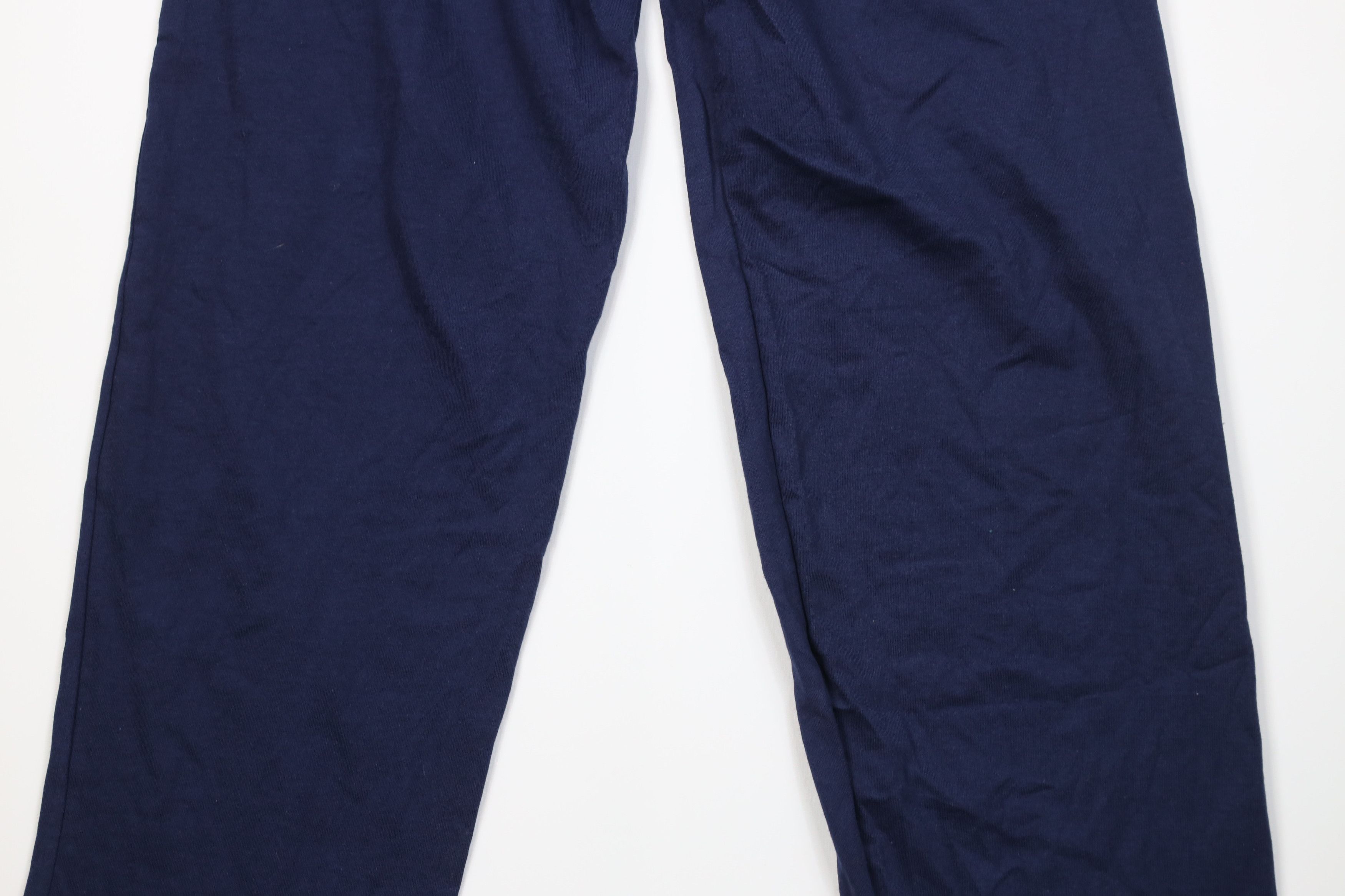 Wilson Deadstock Vintage 90s Wilson Cotton Sweatpants Blue USA Size US 38 / EU 54 - 12 Thumbnail