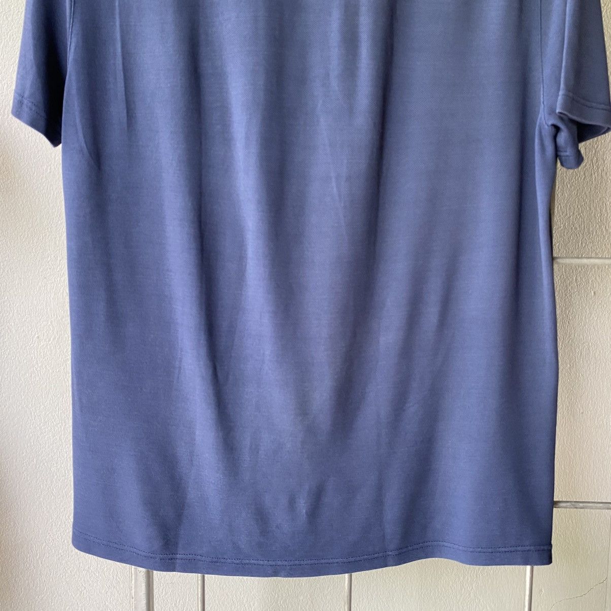 Prada PRADA Navy Short Sleeve Zip Shirt Size US M / EU 48-50 / 2 - 5 Thumbnail