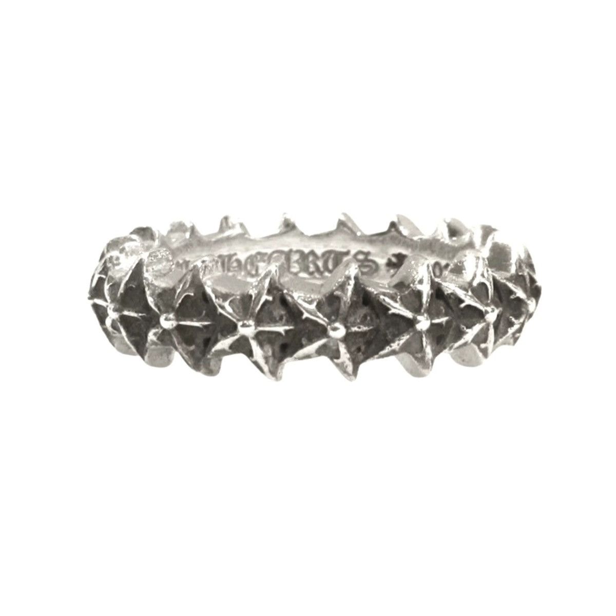Chrome Hearts US9.5 Chrome Hearts tiny star band Ring 19 Size ONE SIZE - 1 Thumbnail