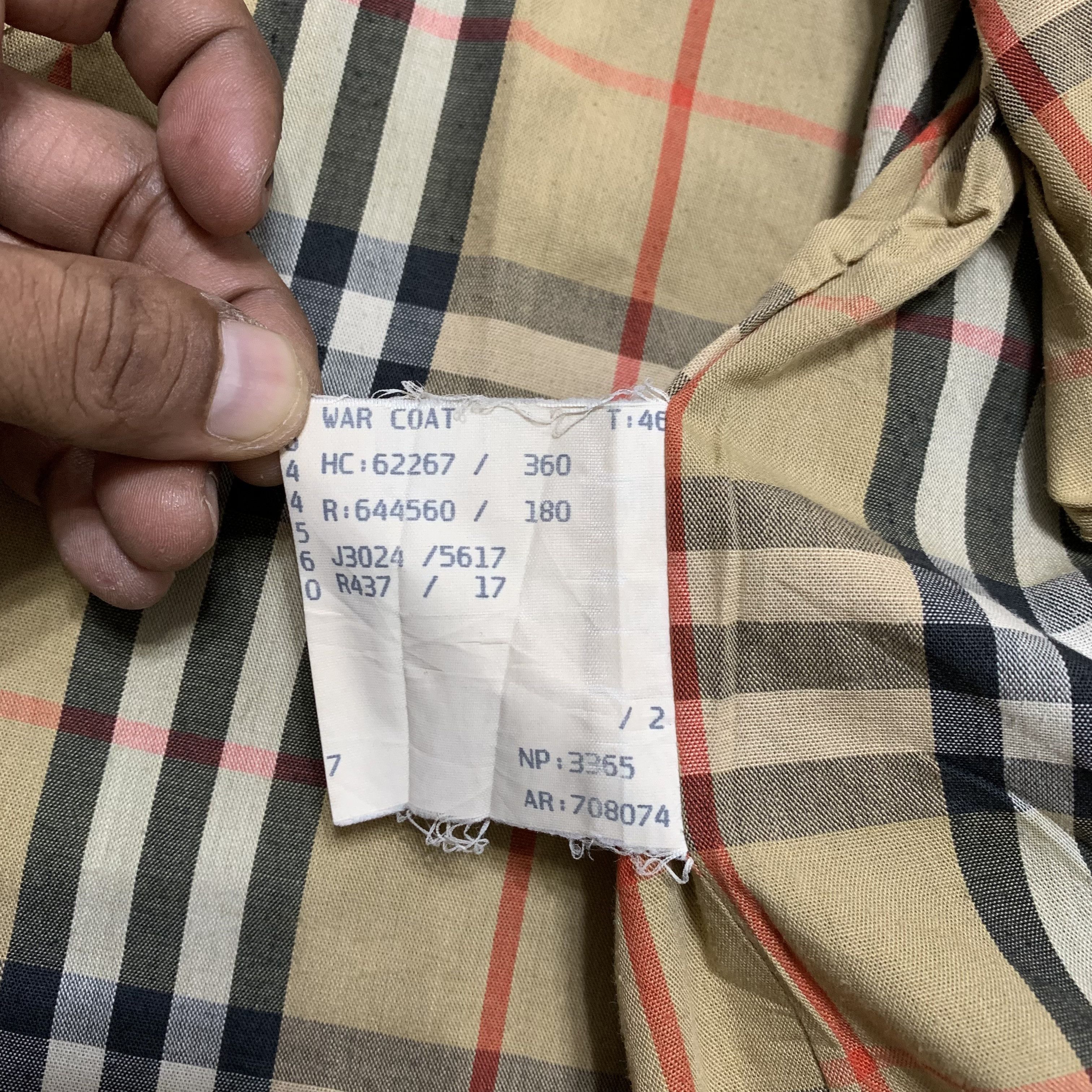 Burberry Burberrys Double Breast Nova Check Trench Coat Size US S / EU 44-46 / 1 - 10 Thumbnail