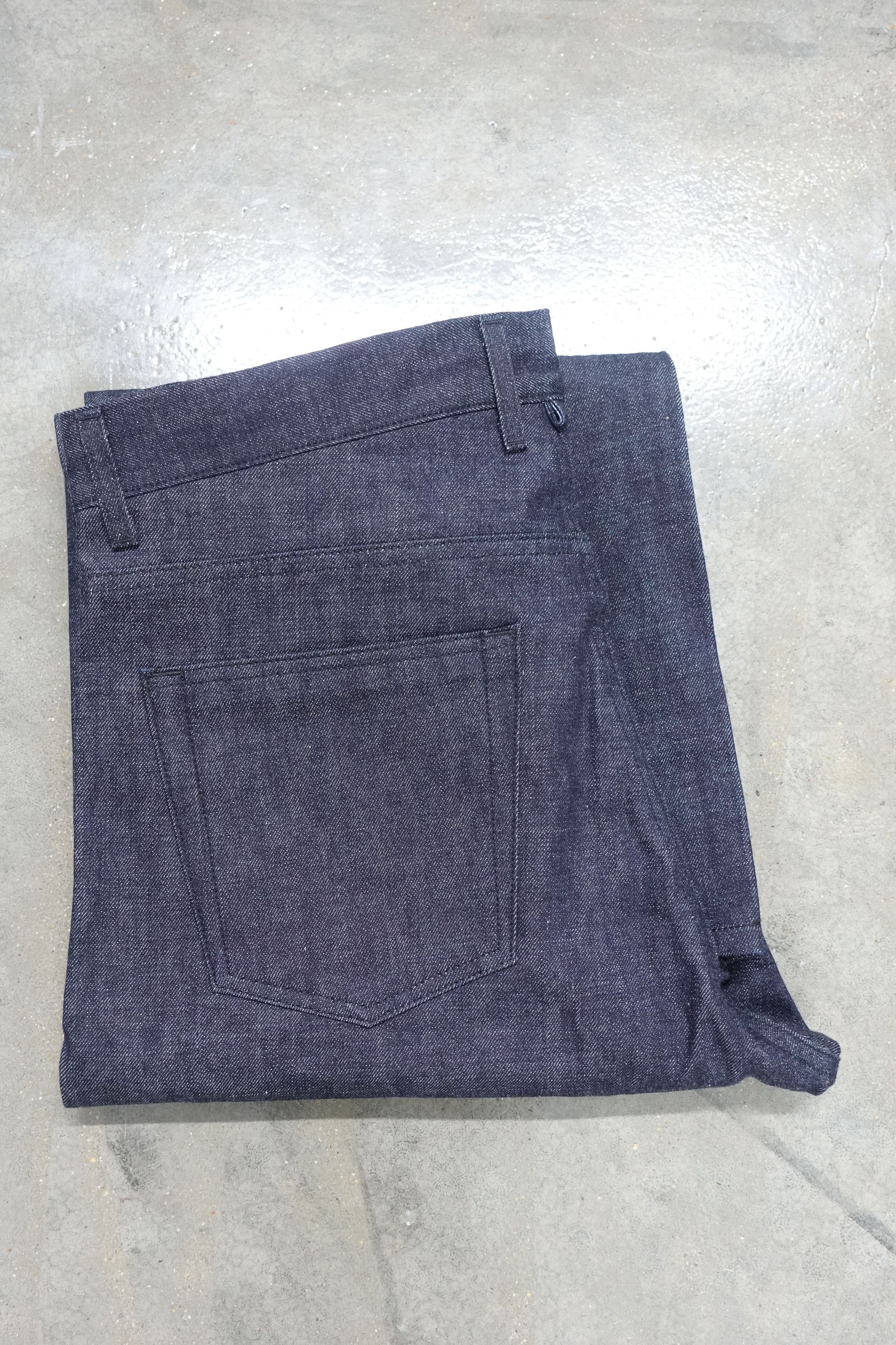 CHROME HEARTS KS FIT BAGGY JEANS INDIGO BLUE
