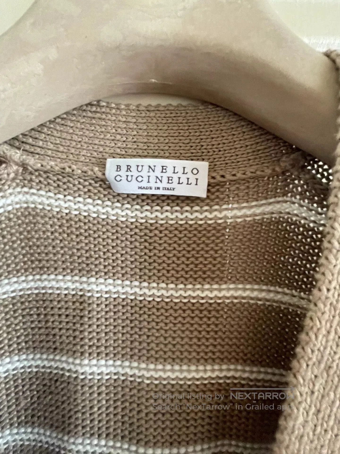 Brunello Cucinelli Brunello Cucinelli Striped Beaded Vest. Size US M / EU 48-50 / 2 - 4 Thumbnail