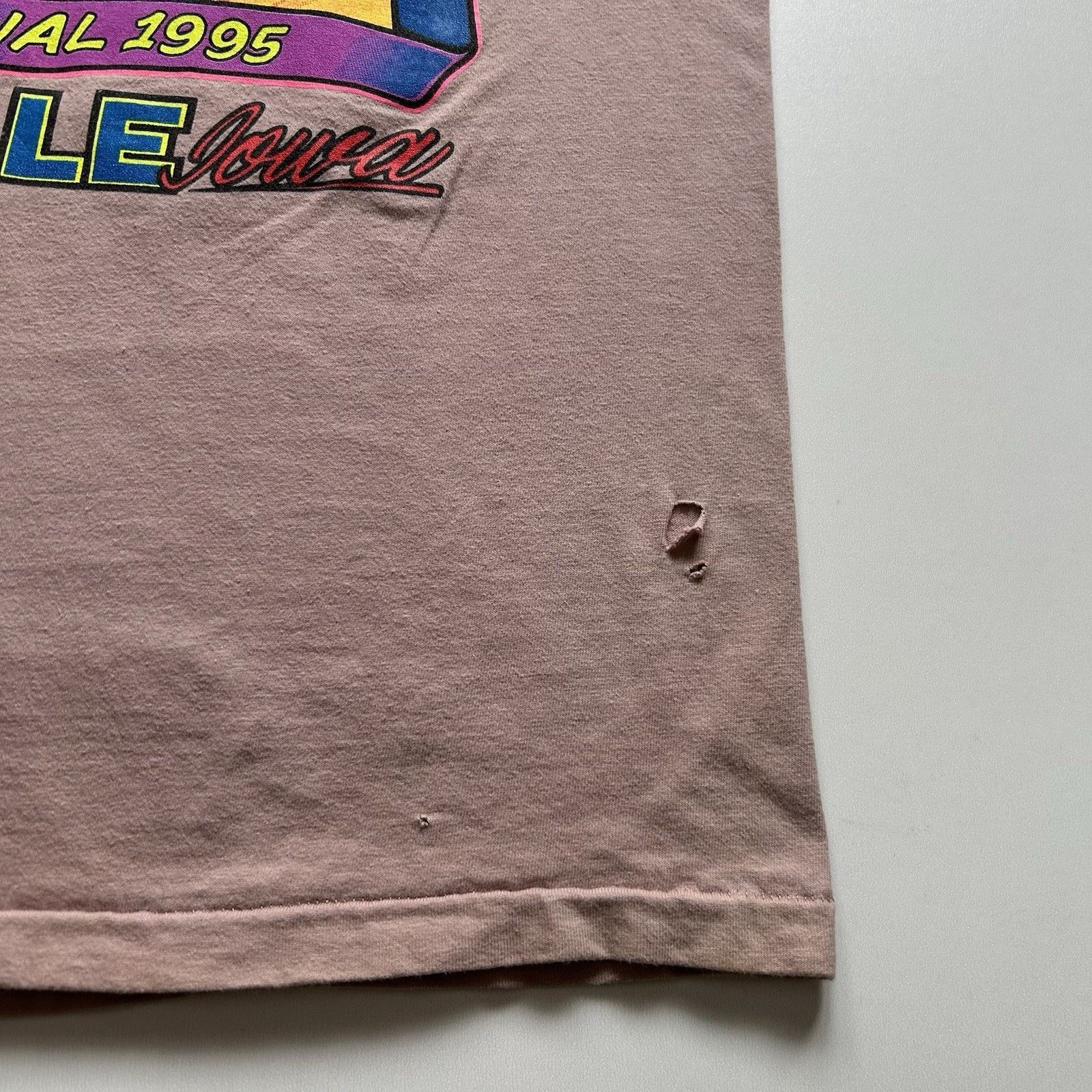 Hanes × Vintage Vintage Hanes Beefy-T Shirt Large 90s Racing Sprint Car Art Size US L / EU 52-54 / 3 - 9 Thumbnail