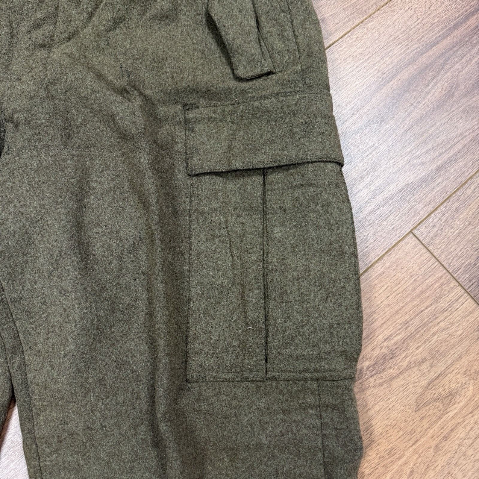 Vintage Vintage Sportra Arnstorf 100% Wool Pants Heavyweight 38x28.5 Size US 38 / EU 54 - 6 Thumbnail