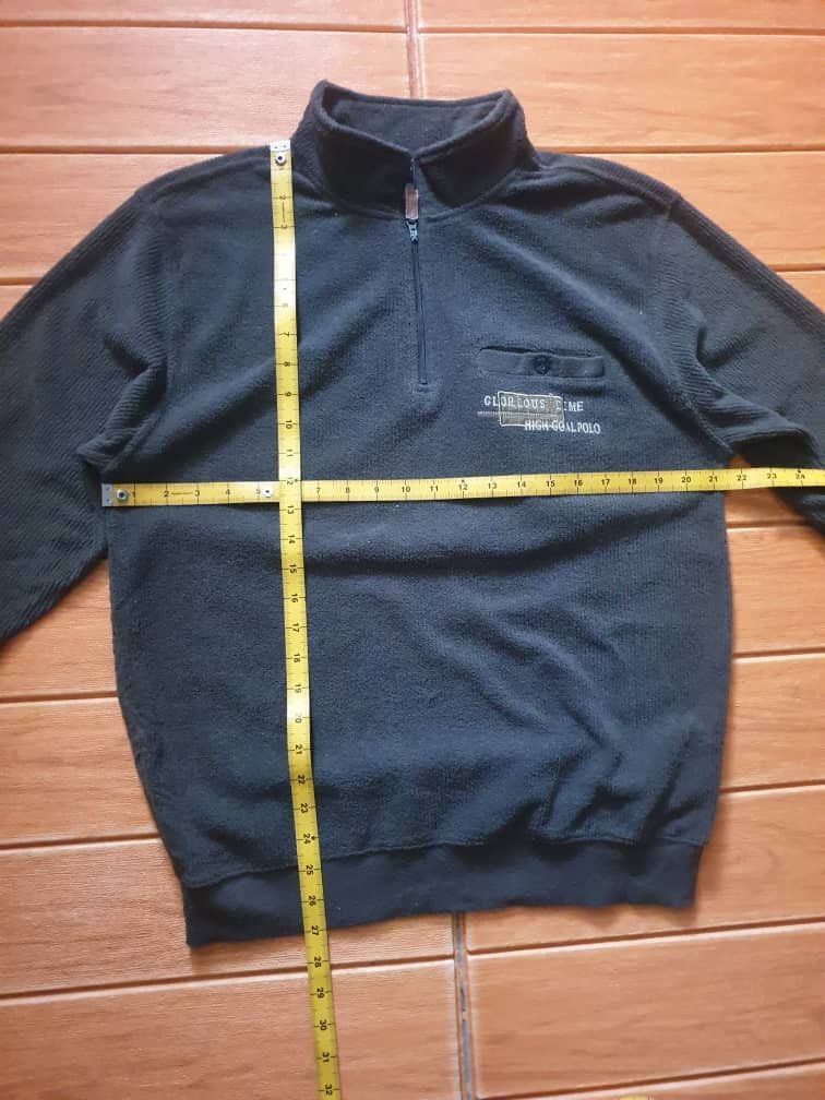 Japanese Brand Glorious time half zipper Longsleeve Shirt Size US L / EU 52-54 / 3 - 6 Thumbnail