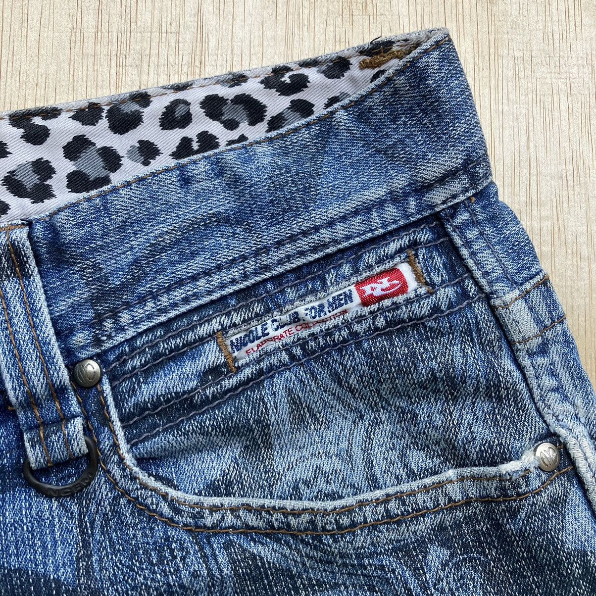 Diesel × Nicole Club NICOLE CLUB FOR MEN PAISLEY CAMO DISTRESSED DENIM Size US 33 - 3 Thumbnail