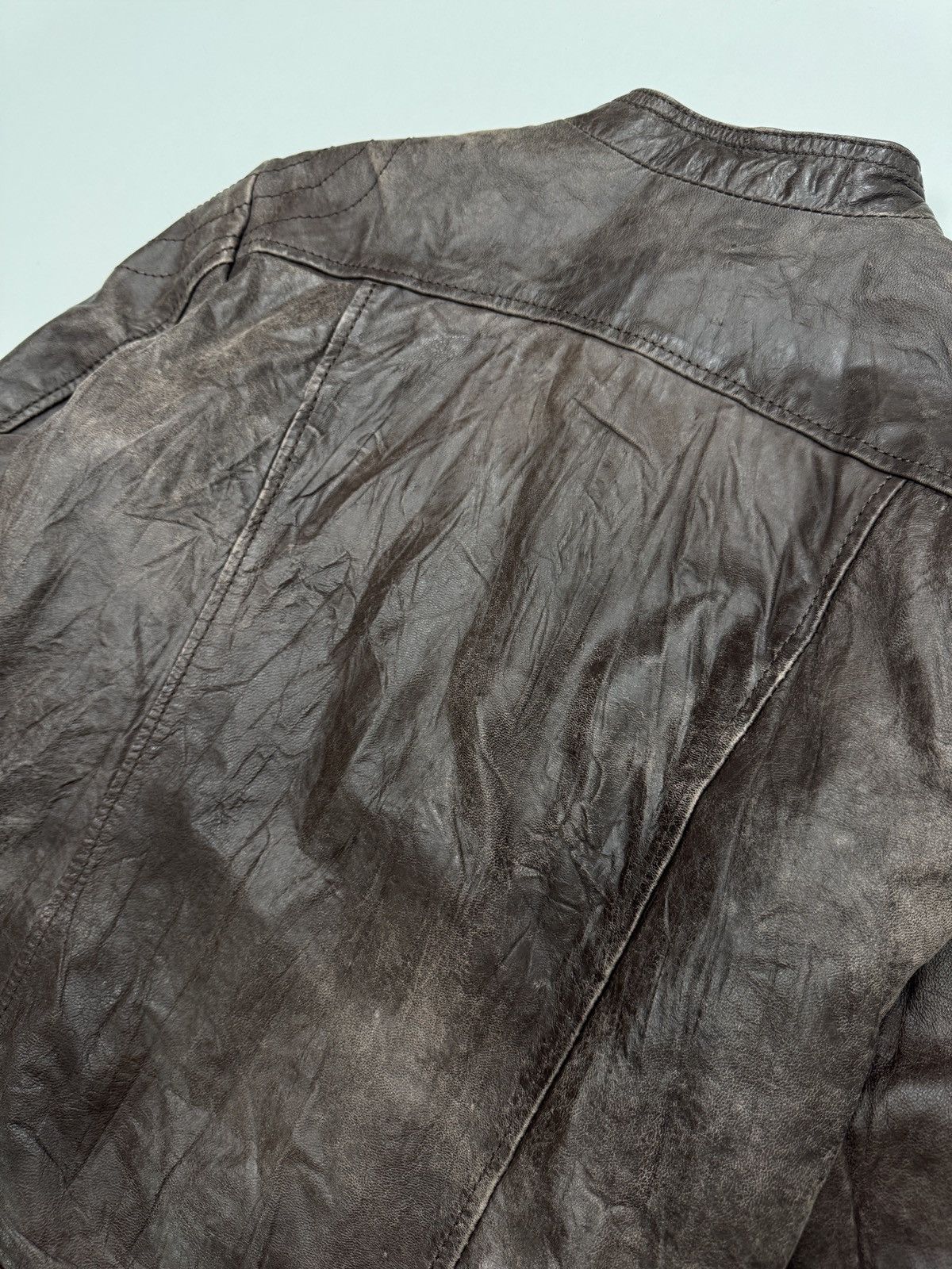 Vintage Verapelle Brown 50 Vintage Leather Jacket for Men Size US S / EU 44-46 / 1 - 10 Thumbnail