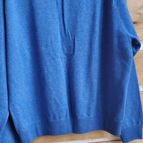 Bullock & Jones Bullock & Jones Luxe Blend 90% Wool & 10% Cashmere LSlv Vnec Size US XXL / EU 58 / 5 - 6 Thumbnail