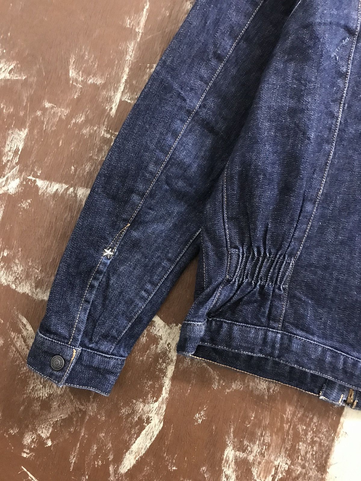 Hysteric Glamour × Vintage Vintage Hysteric Glamour Kinky Jeans Star Stud Denim Jacket Size US S / EU 44-46 / 1 - 7 Thumbnail