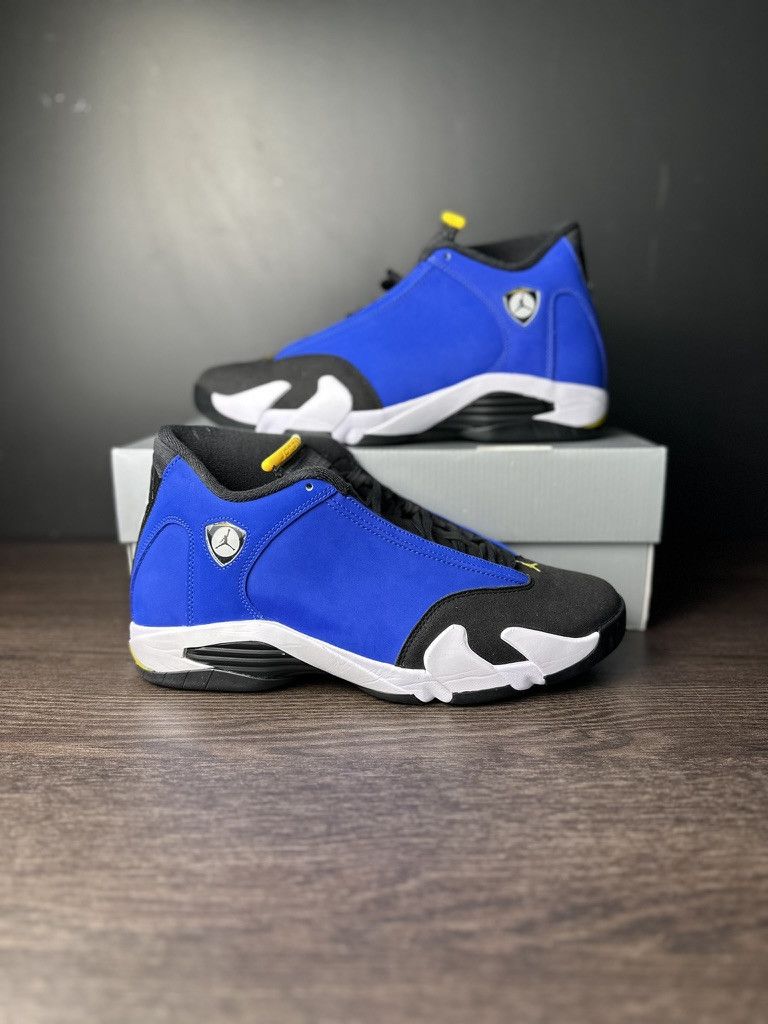 Jordan Brand 10.5M - Air Jordan 14 Retro "Laney" (2023) **PRE-OWNED** Size US 10.5 / EU 43-44 - 2 Thumbnail