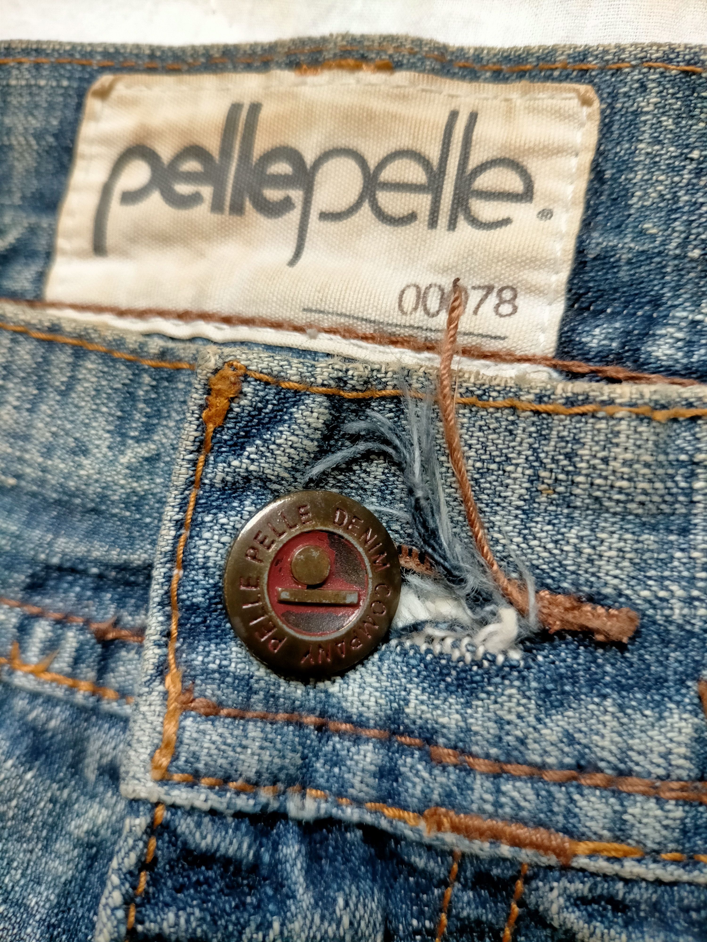 Pelle Pelle Vtg 90s Pelle Pelle Wide Baggy Skateboarding Style Jeans Size US 32 / EU 48 - 16 Thumbnail