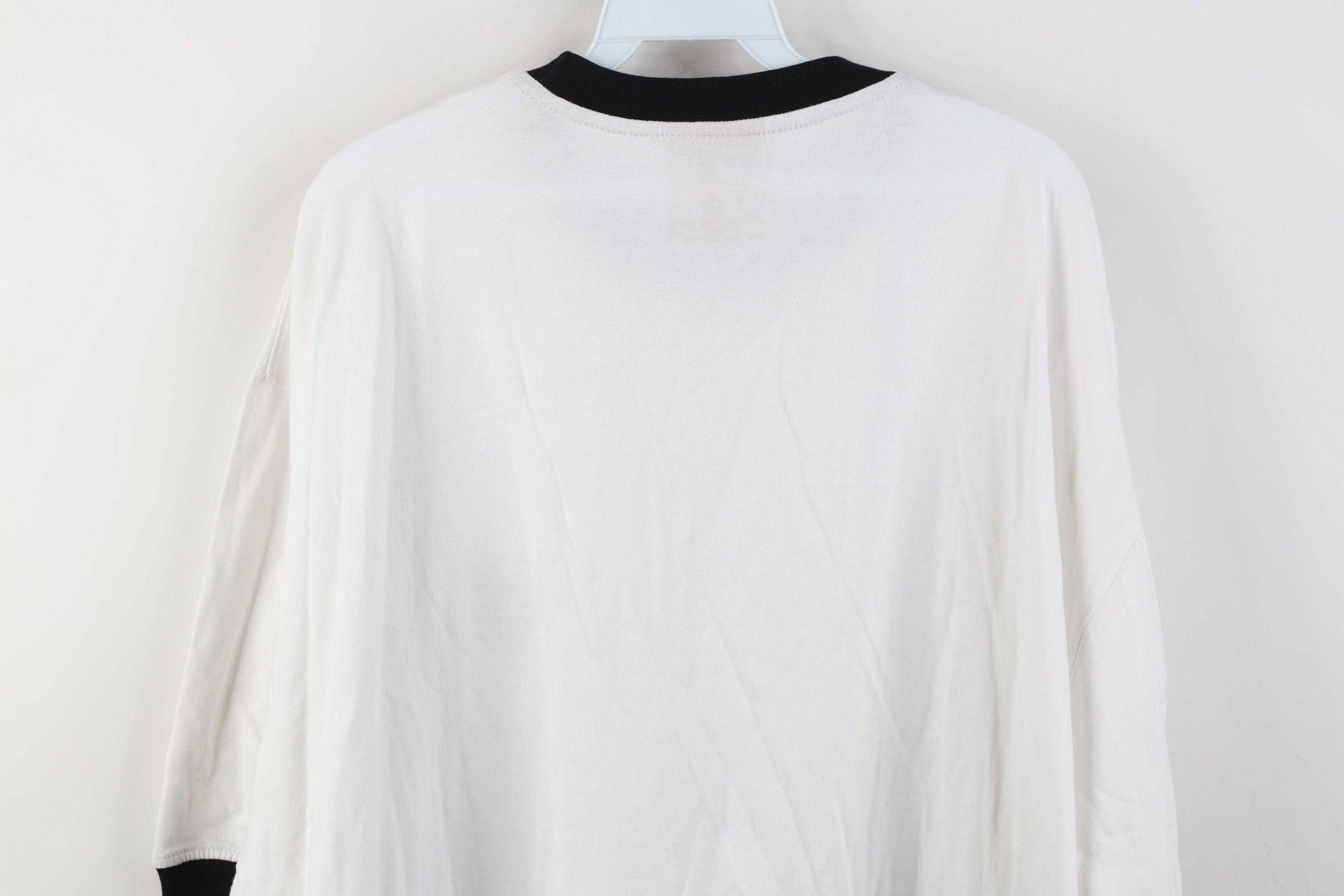 Rocawear Deadstock Vintage 90s Y2K Rocawear Monogram Ringer T-Shirt Size US XL / EU 56 / 4 - 14 Thumbnail