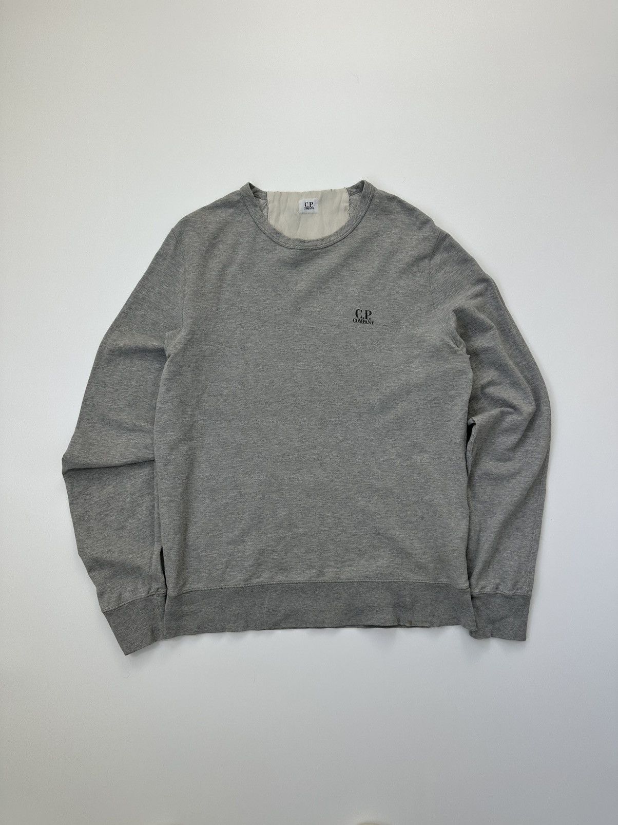 C.P Comapny Sweatshirt Logo Men's Gray