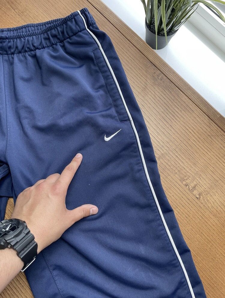Nike × Vintage Vintage Nike Y2K Swoosh Logo Drill Pants Joggers Size M Size US 32 / EU 48 - 5 Thumbnail