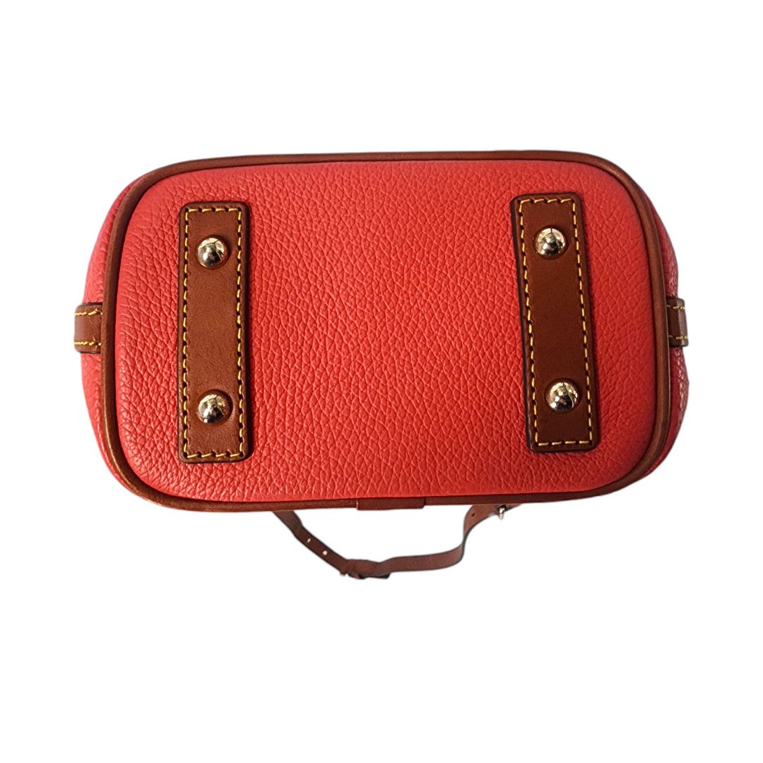 Dooney & Bourke Dooney & Bourke Red Pebbled Leather Mini Crossbody Bag Size ONE SIZE - 16 Thumbnail
