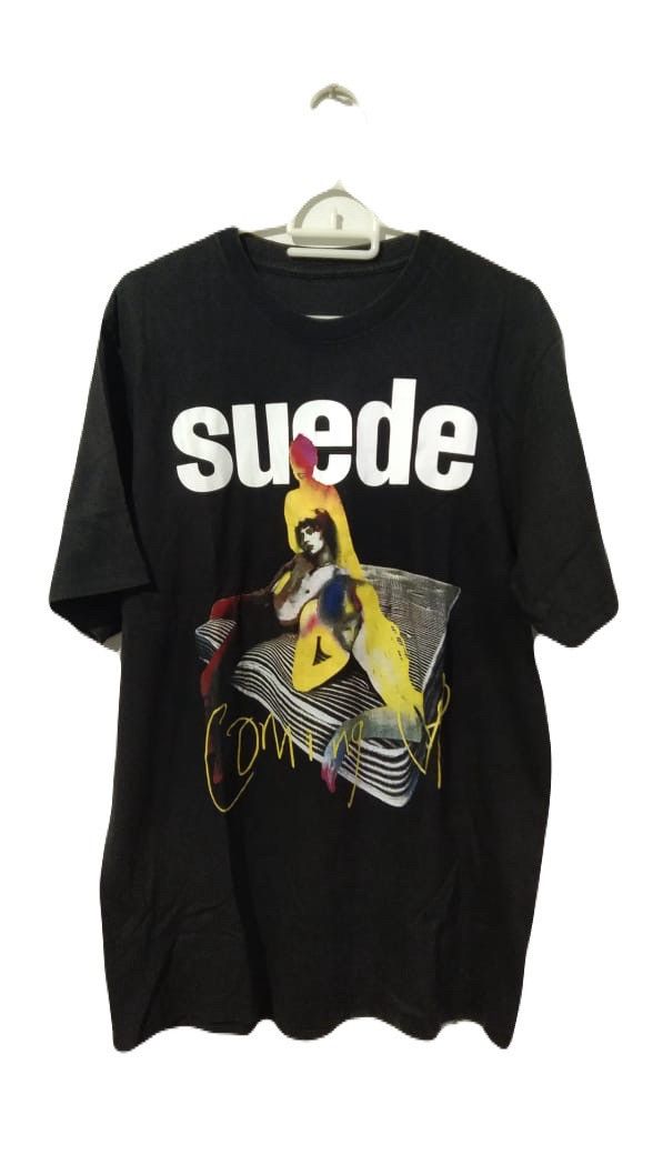 Band Tees Vintage Suede Coming Up 90s T-shirt Size US M / EU 48-50 / 2 - 1 Thumbnail