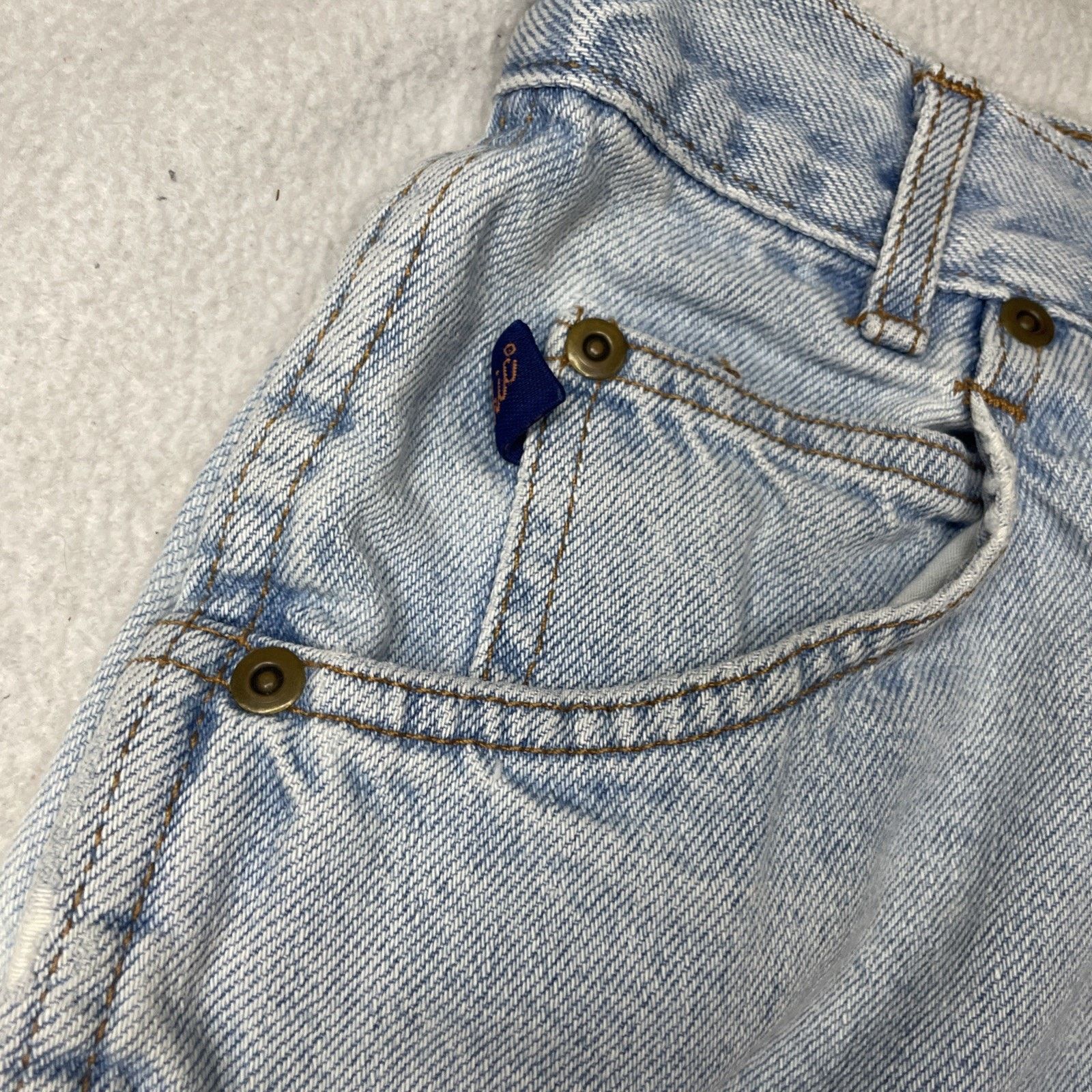 Other VTG 90s Chic Denim Shorts Size 13 High Waisted Light Wash Size 34" / US 12 / IT 48 - 9 Thumbnail