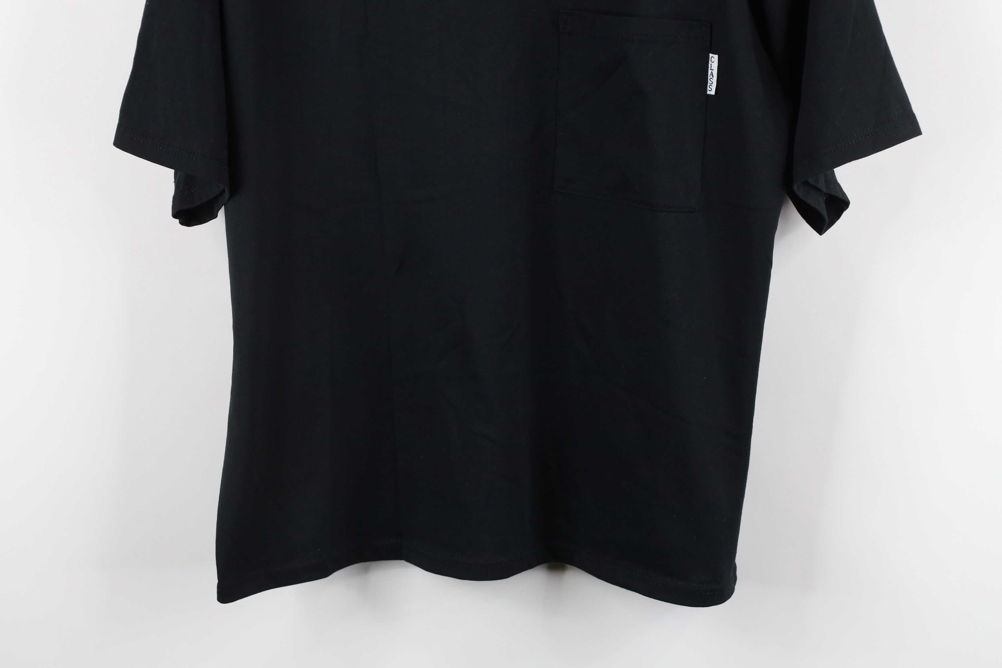 Vintage Vintage 90s Streetwear Short Sleeve Pocket T-Shirt Black USA Size US XL / EU 56 / 4 - 3 Thumbnail