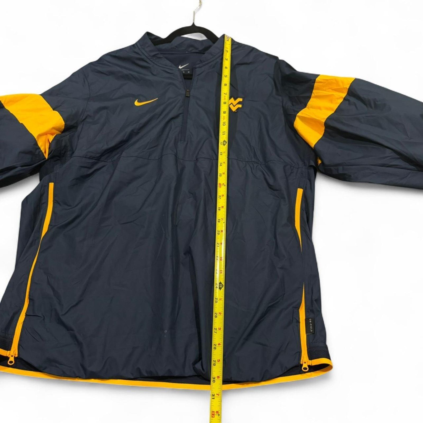 Nike Nike 2000s west virginia mountaineers windbreaker jacket Size US XL / EU 56 / 4 - 7 Thumbnail
