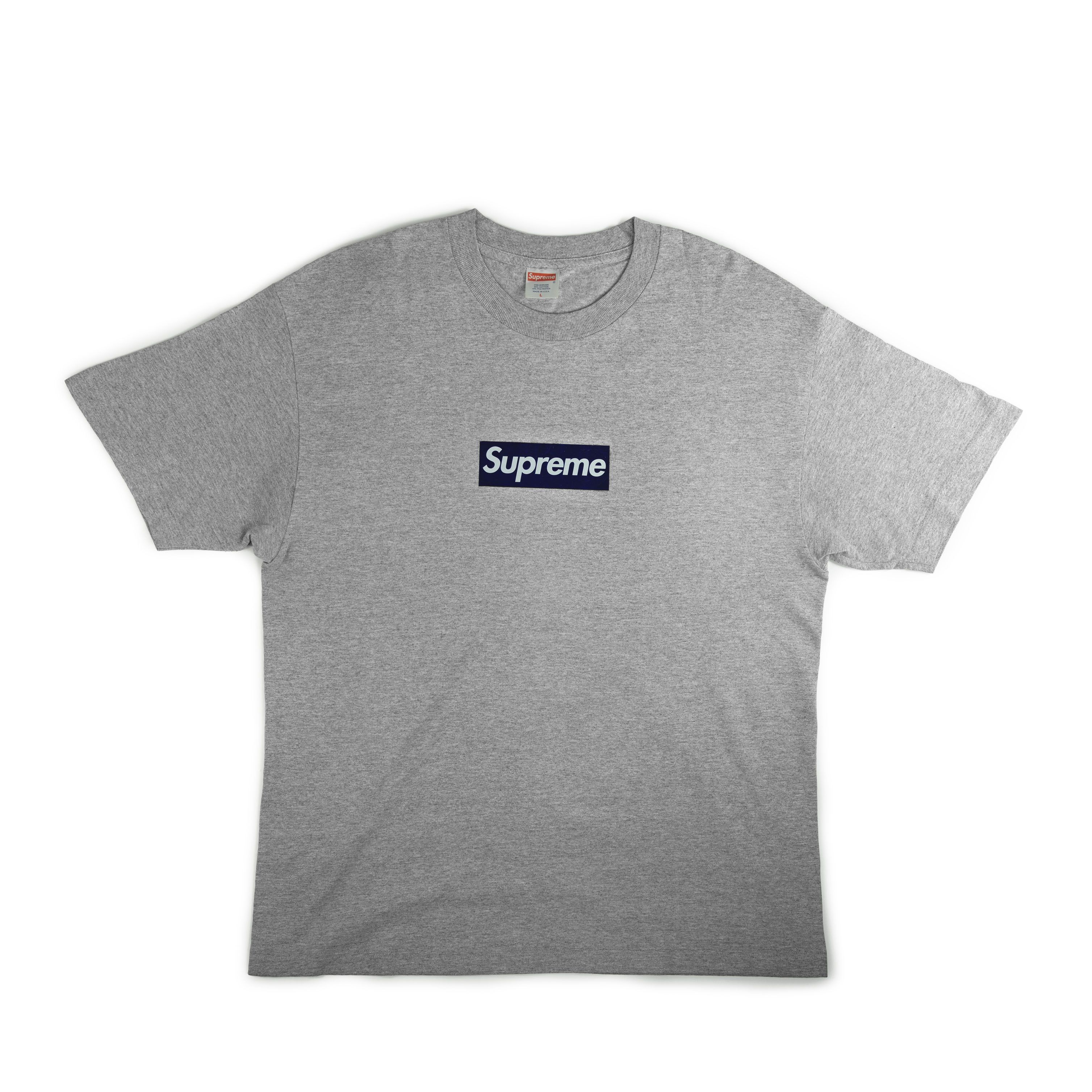 Purple on white supreme box logo sale